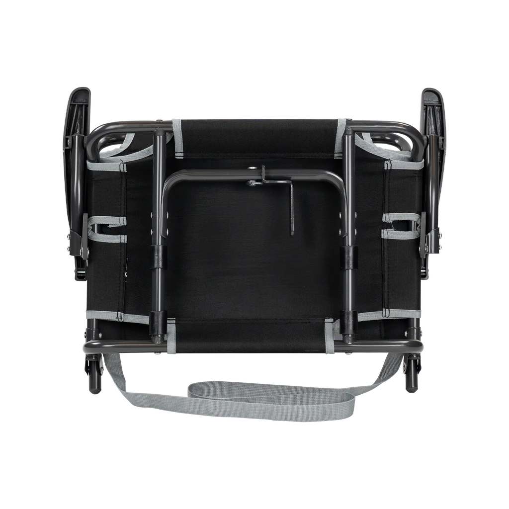 Ultra-Lightweight Big Comfort Stadium Chair with Armrests - Choice 465 - Bleacher-Friendly Stadium Chair with Back Support Detail