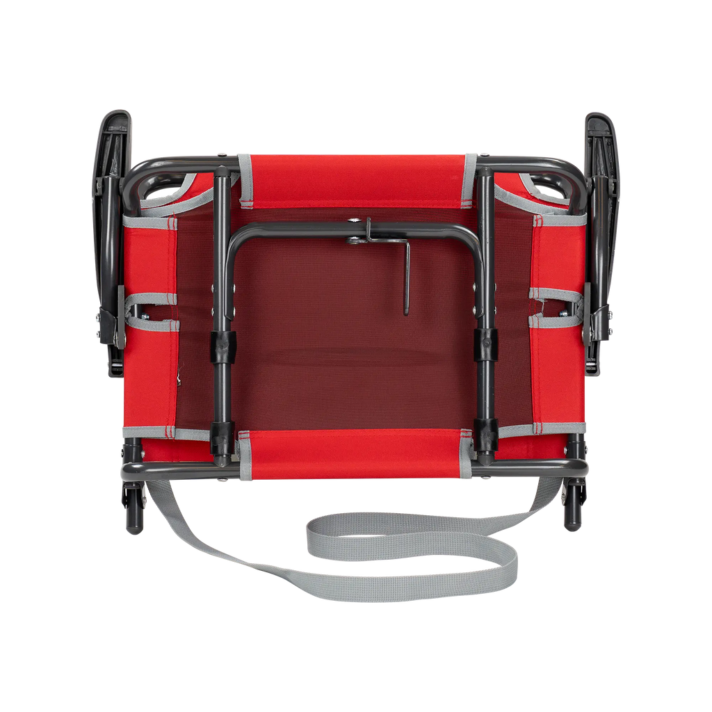 Ultra-Lightweight Big Comfort Stadium Chair with Armrests - Choice 465 - Bleacher-Friendly Stadium Chair with Back Support Detail
