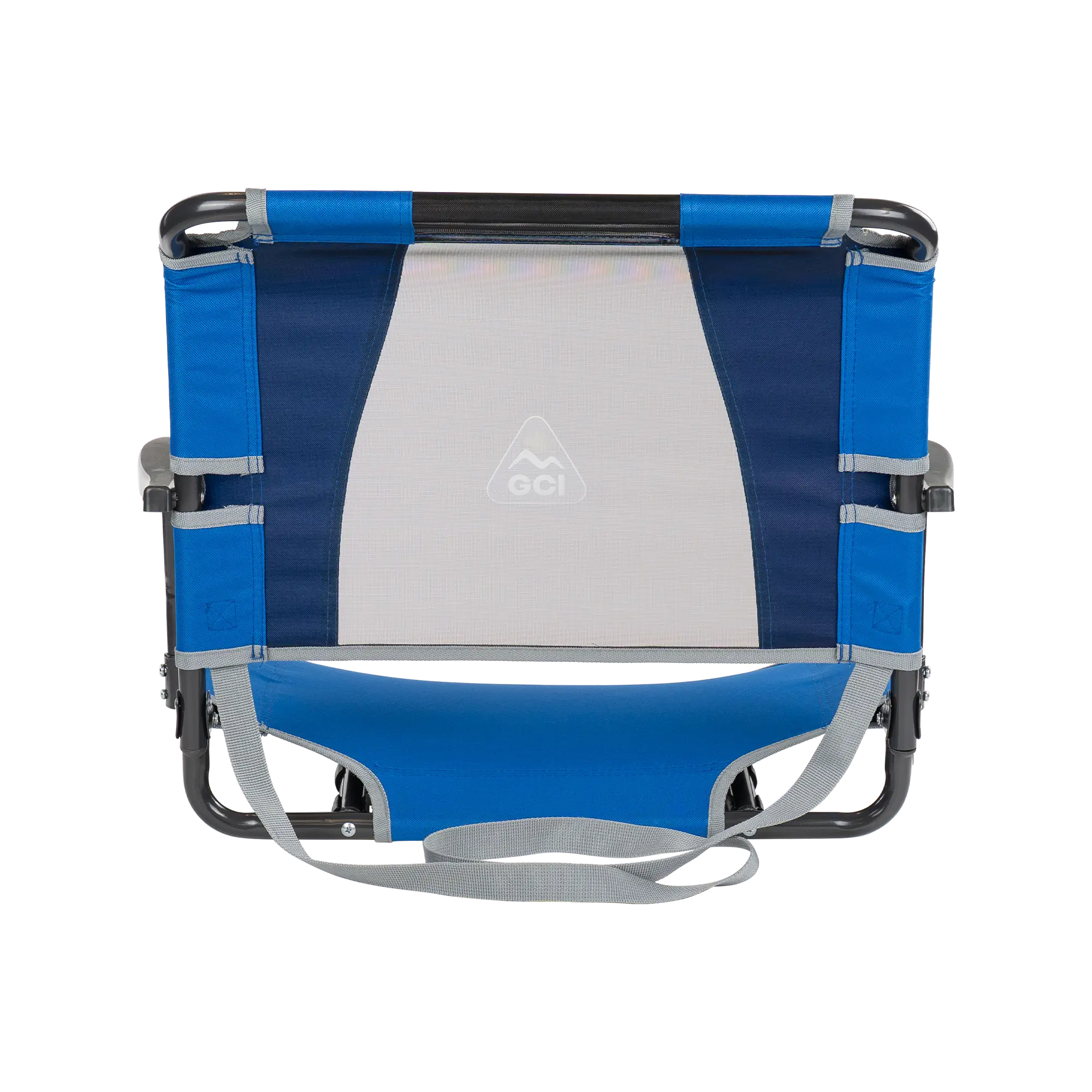 Ultra-Lightweight Big Comfort Stadium Chair with Armrests - Choice 465 - Bleacher-Friendly Stadium Chair with Back Support Detail