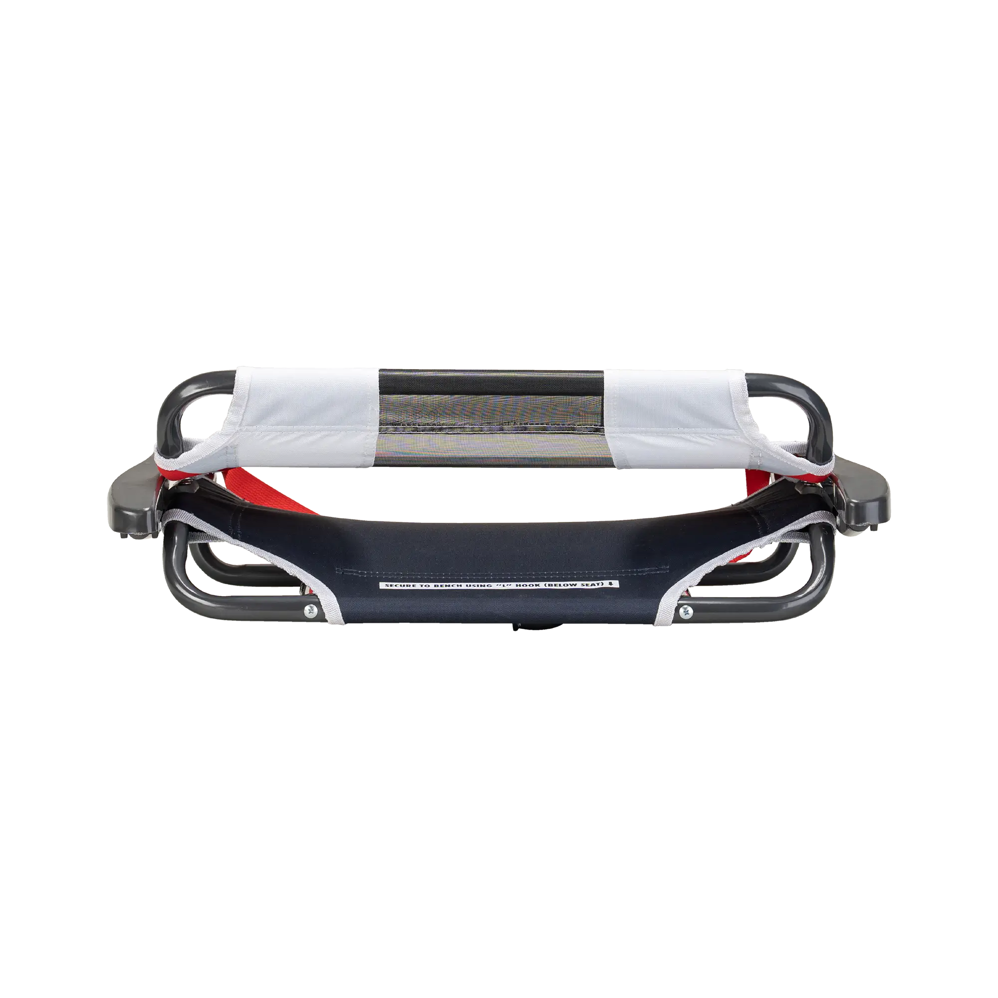 Ultra-Lightweight Big Comfort Stadium Chair with Armrests - Choice 465 - Bleacher-Friendly Stadium Chair with Back Support Detail