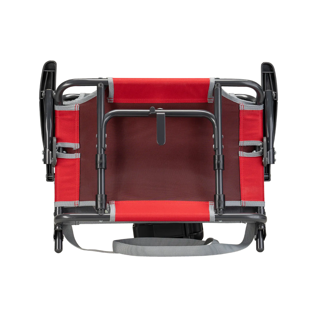Ultra-Lightweight Big Comfort Stadium Chair with Armrests - Choice 465 - Bleacher-Friendly Stadium Chair with Back Support Detail