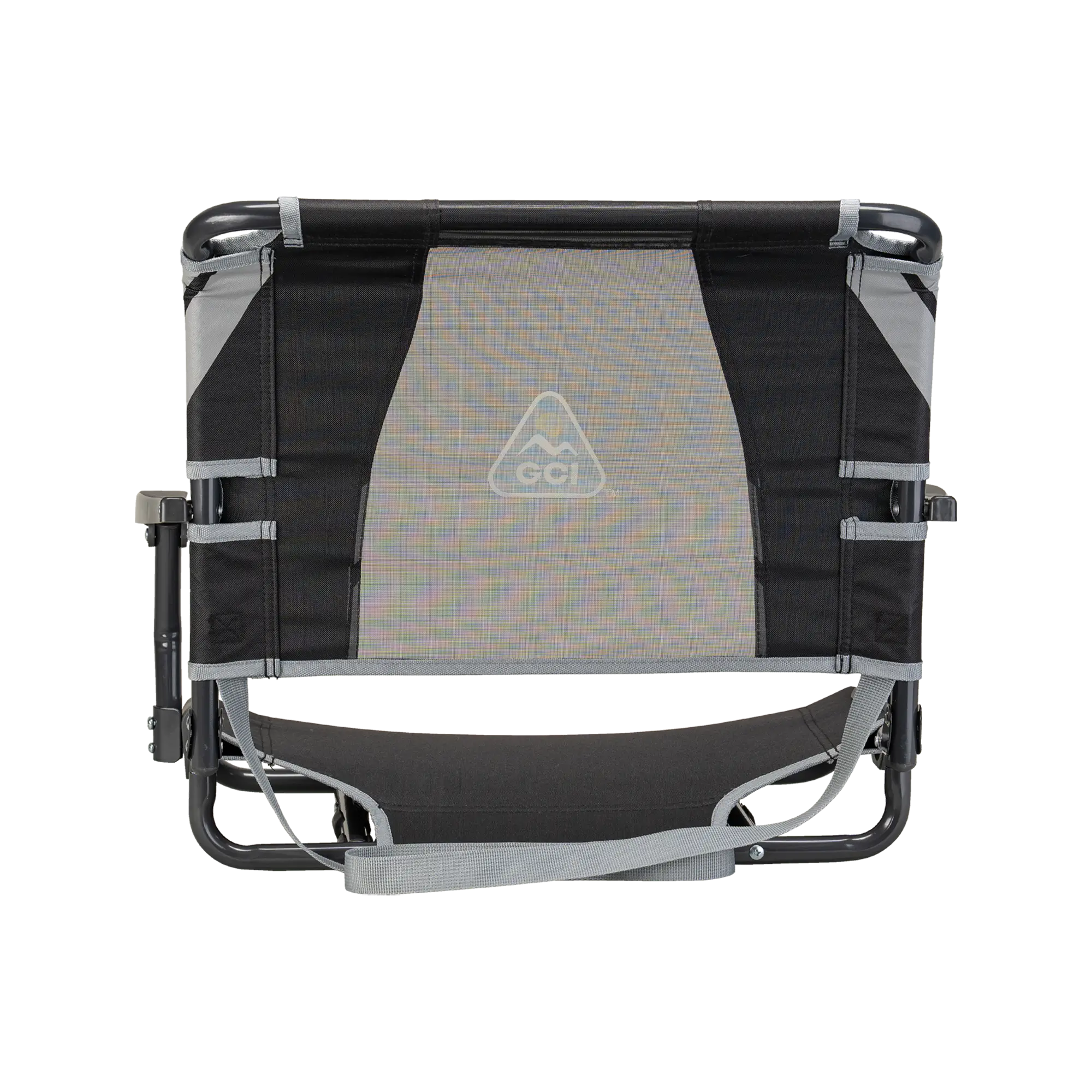 Ultra-Lightweight Big Comfort Stadium Chair with Armrests - Choice 465 - Bleacher-Friendly Stadium Chair with Back Support Detail