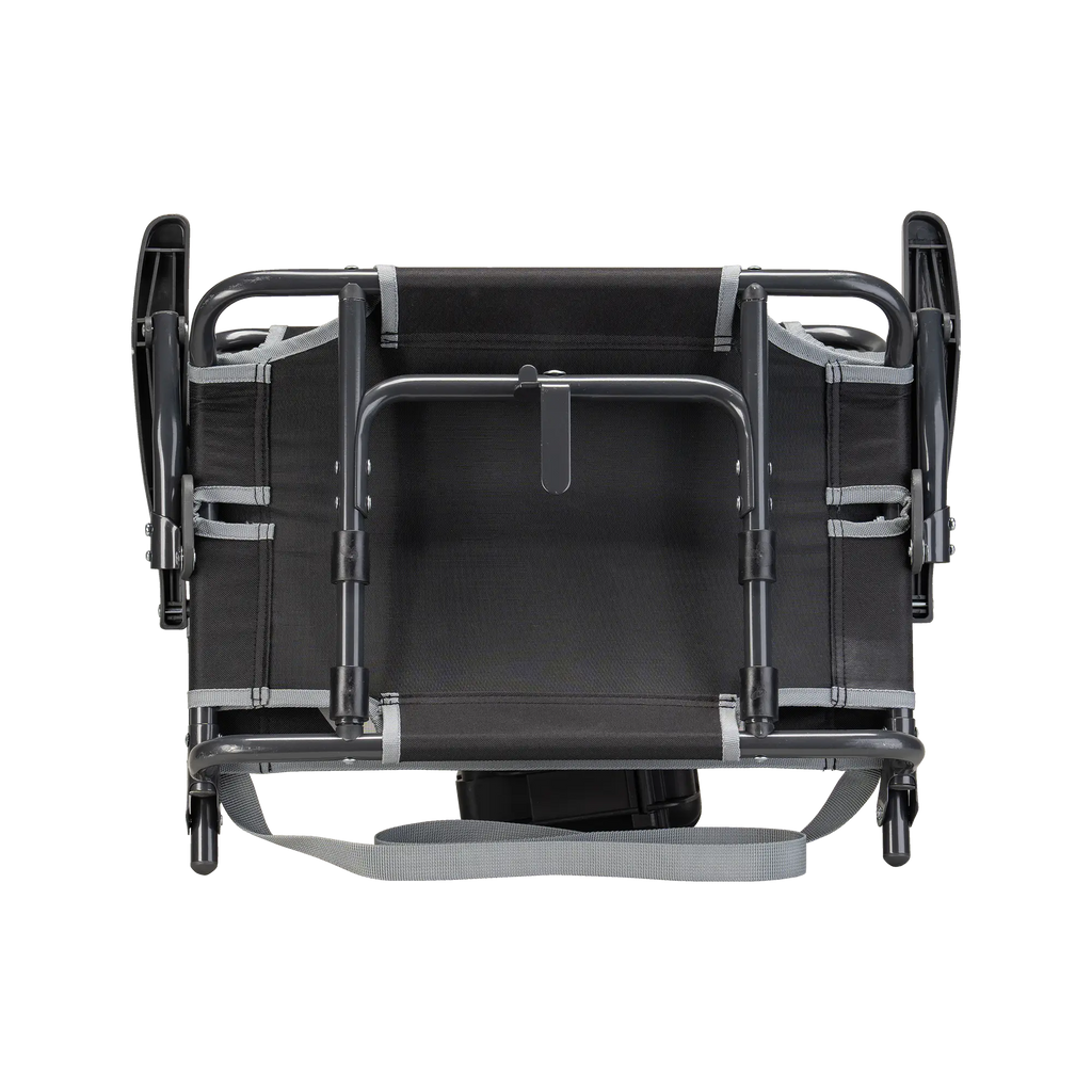 Ultra-Lightweight Big Comfort Stadium Chair with Armrests - Choice 465 - Bleacher-Friendly Stadium Chair with Back Support Detail