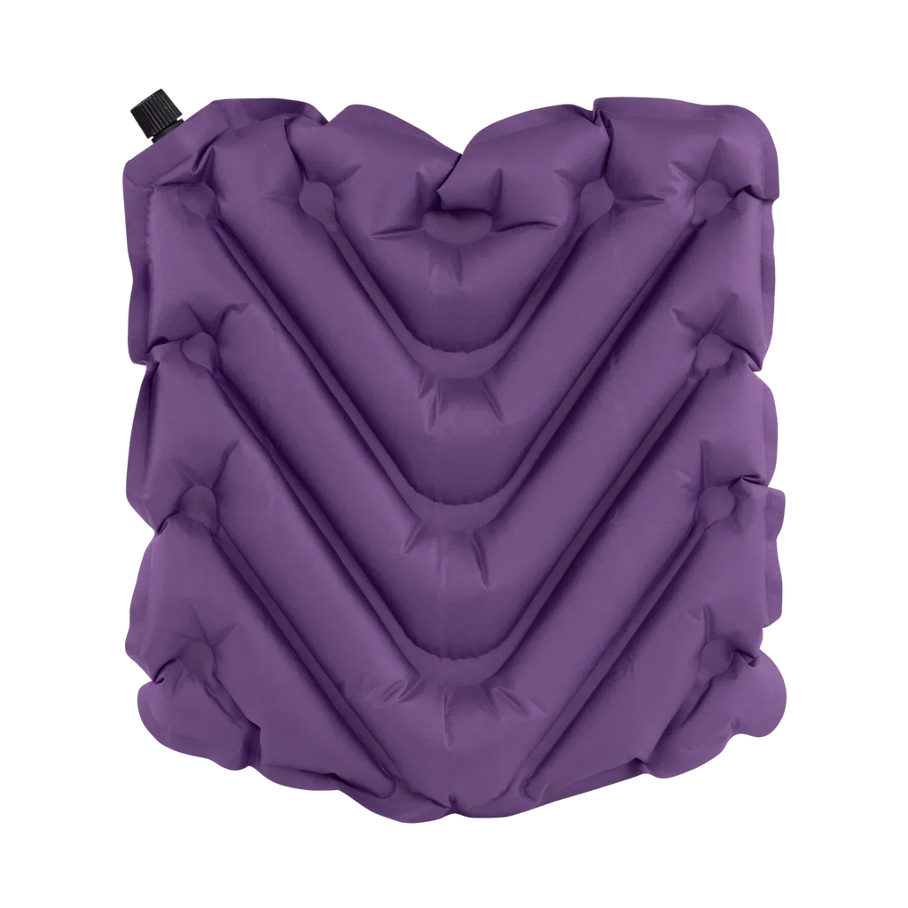 Bleacher-Friendly College V Seat Inflatable Stadium Cushion - LSU Tigers - Choice 762 - Bleacher-Friendly Stadium Chair with Back Support Detail