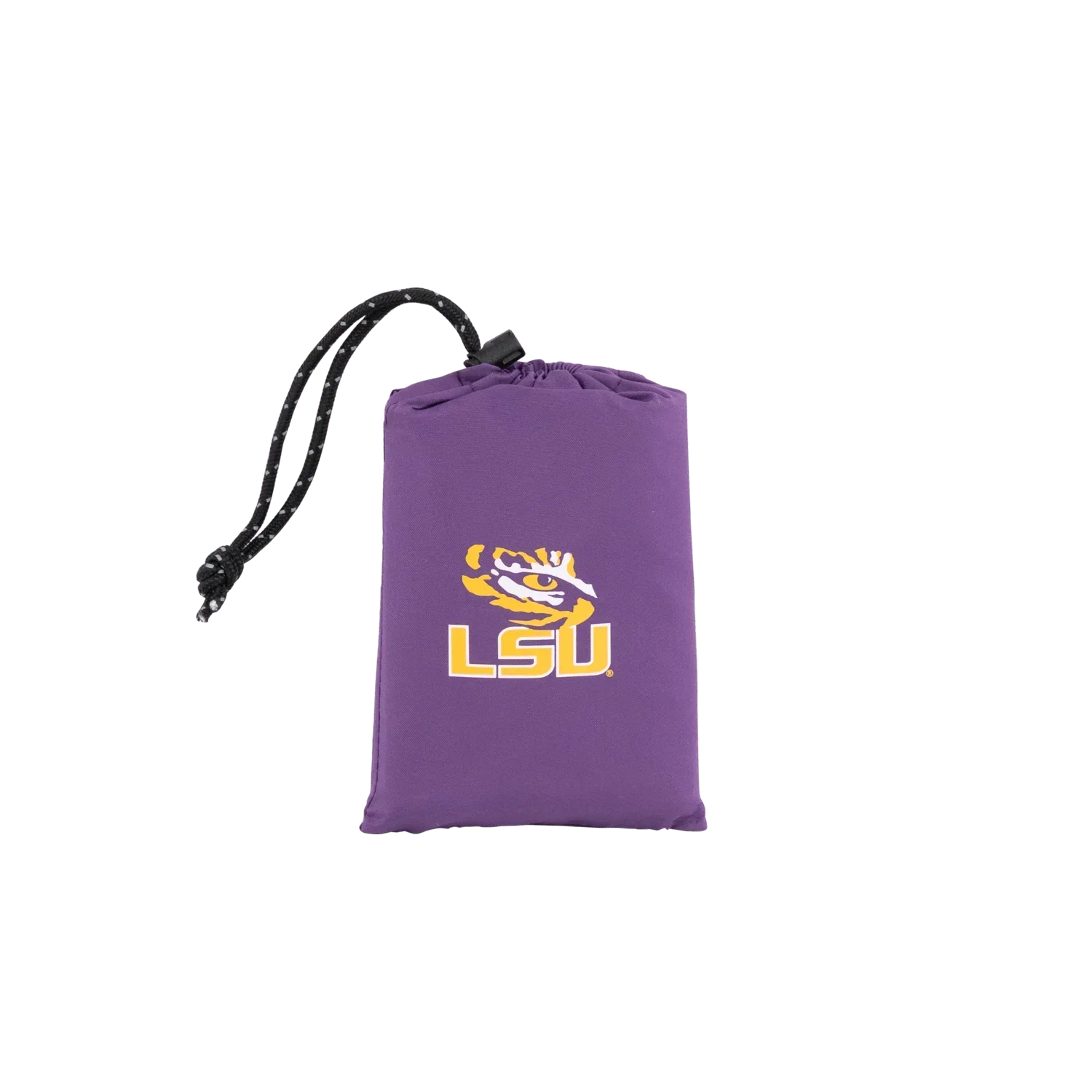 Bleacher-Friendly College V Seat Inflatable Stadium Cushion - LSU Tigers - Choice 762 - Bleacher-Friendly Stadium Chair with Back Support Detail
