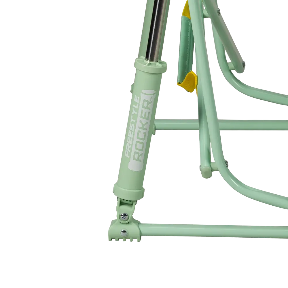 Patented Spring-Action Freestyle Rocker - Choice 711 - Freestyle Rocker Portable Outdoor Folding Chair Detail