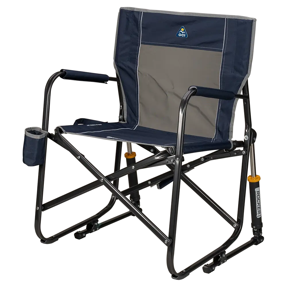 Patented Spring-Action Freestyle Rocker - Choice 711 - Freestyle Rocker Portable Outdoor Folding Chair Detail