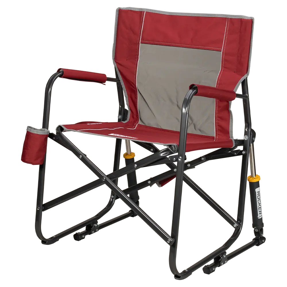 Patented Spring-Action Freestyle Rocker - Choice 711 - Freestyle Rocker Portable Outdoor Folding Chair Detail