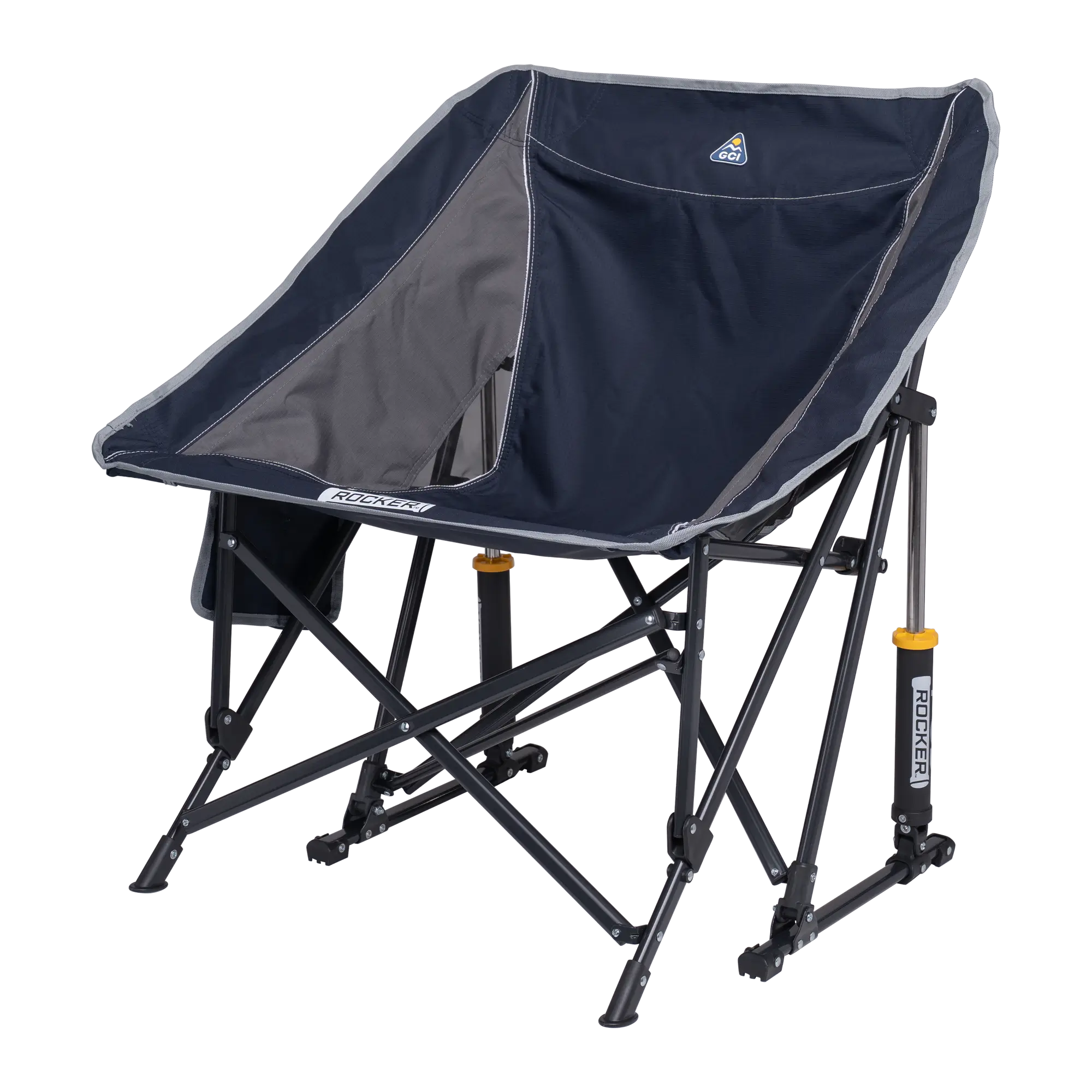 Luxury Camp Pod Rocker - Choice 933 - Patented Spring-Action Rocking Chair for Camping Detail