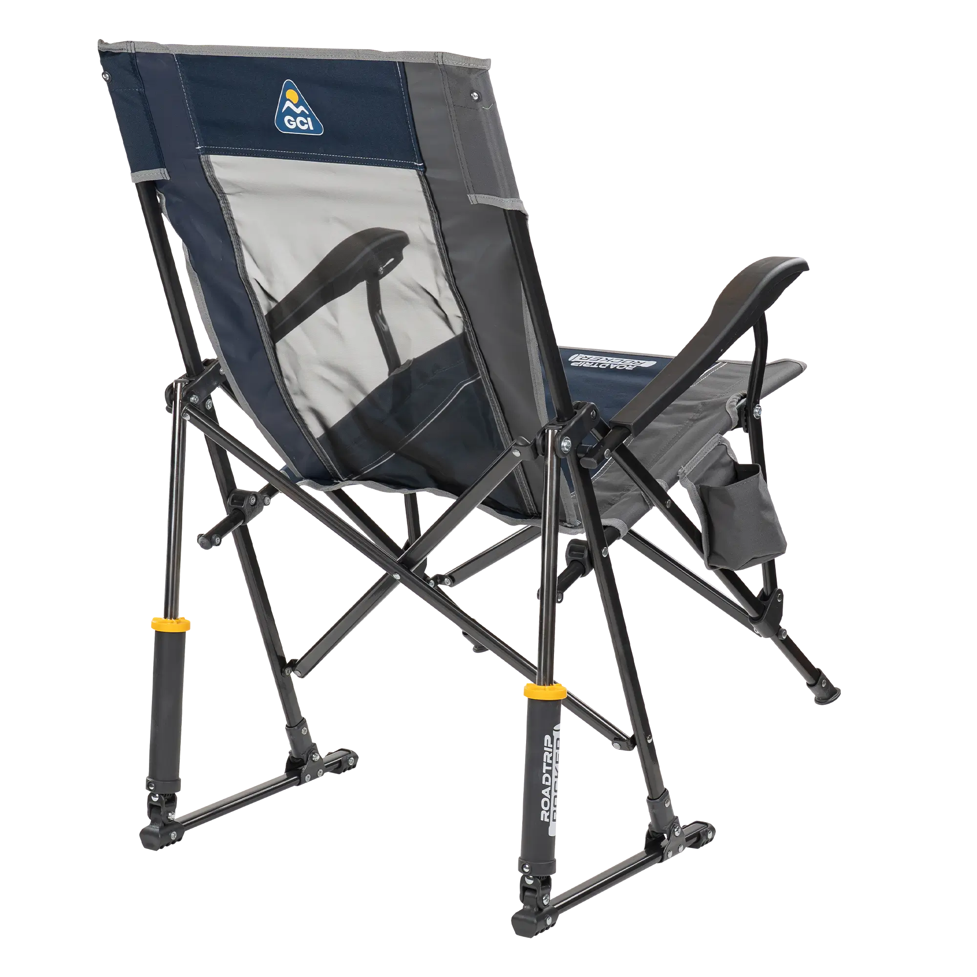 Smooth Motion RoadTrip Rocker - Choice 855 - Patented Spring-Action Rocking Chair for Camping Detail