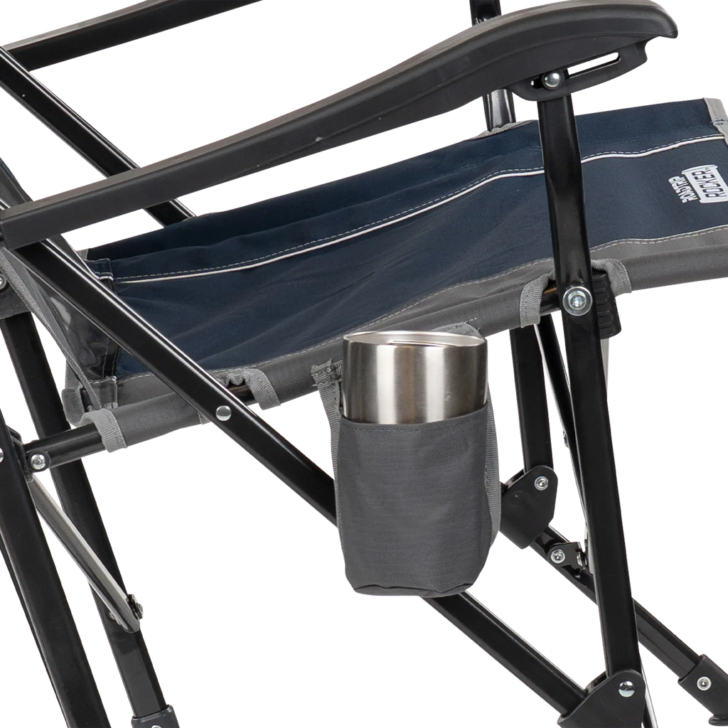 Smooth Motion RoadTrip Rocker - Choice 855 - Patented Spring-Action Rocking Chair for Camping Detail