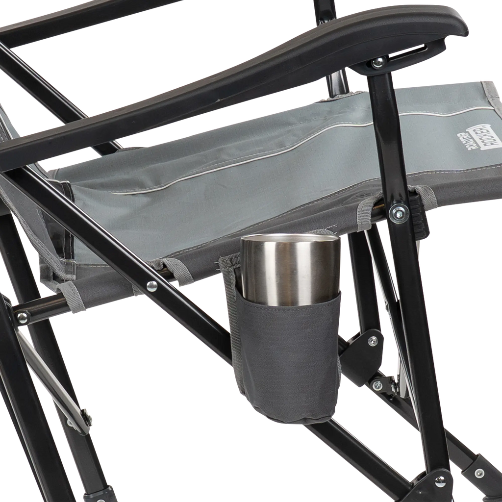 Smooth Motion RoadTrip Rocker - Choice 855 - Patented Spring-Action Rocking Chair for Camping Detail