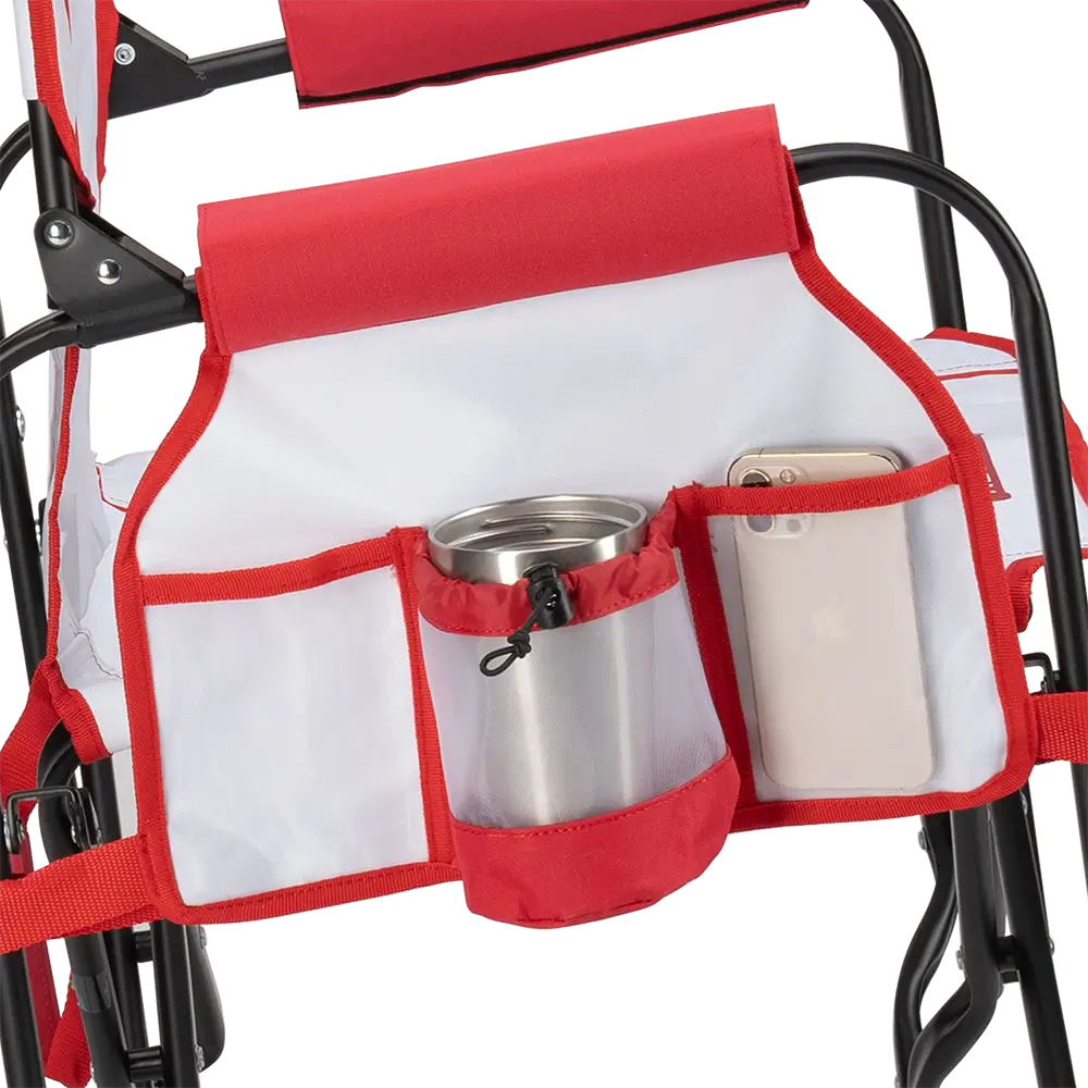 Smooth Motion Stowaway Rocker - Choice 794 - Patented Spring-Action Rocking Chair for Camping Detail