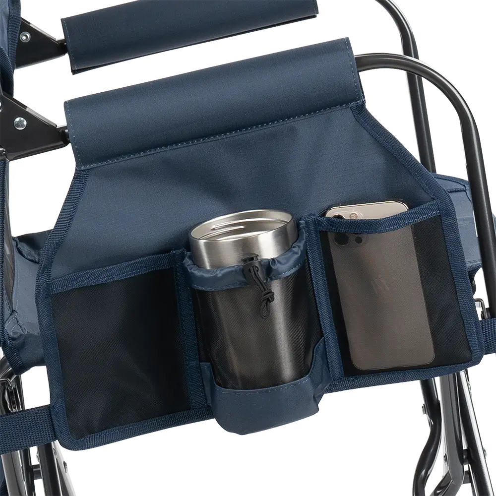 Smooth Motion Stowaway Rocker - Choice 794 - Patented Spring-Action Rocking Chair for Camping Detail