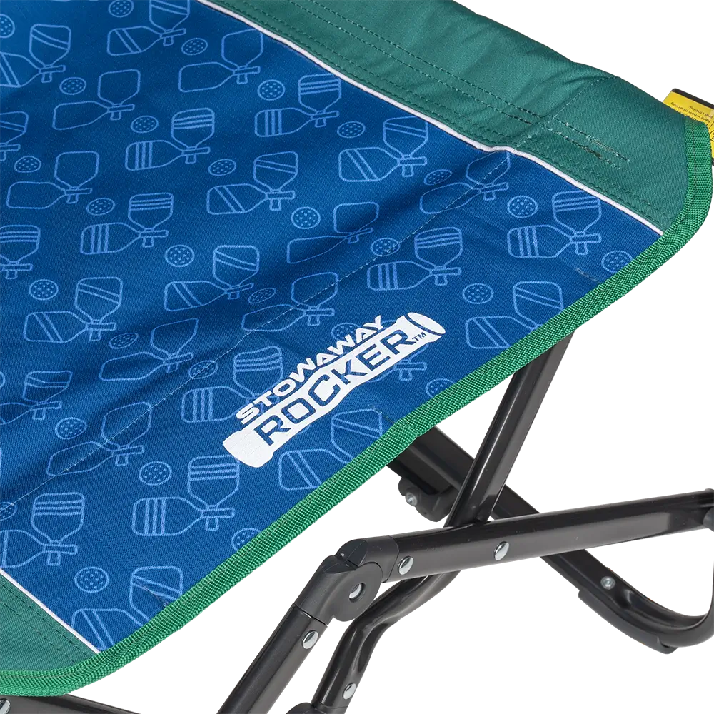 Smooth Motion Stowaway Rocker - Choice 794 - Patented Spring-Action Rocking Chair for Camping Detail