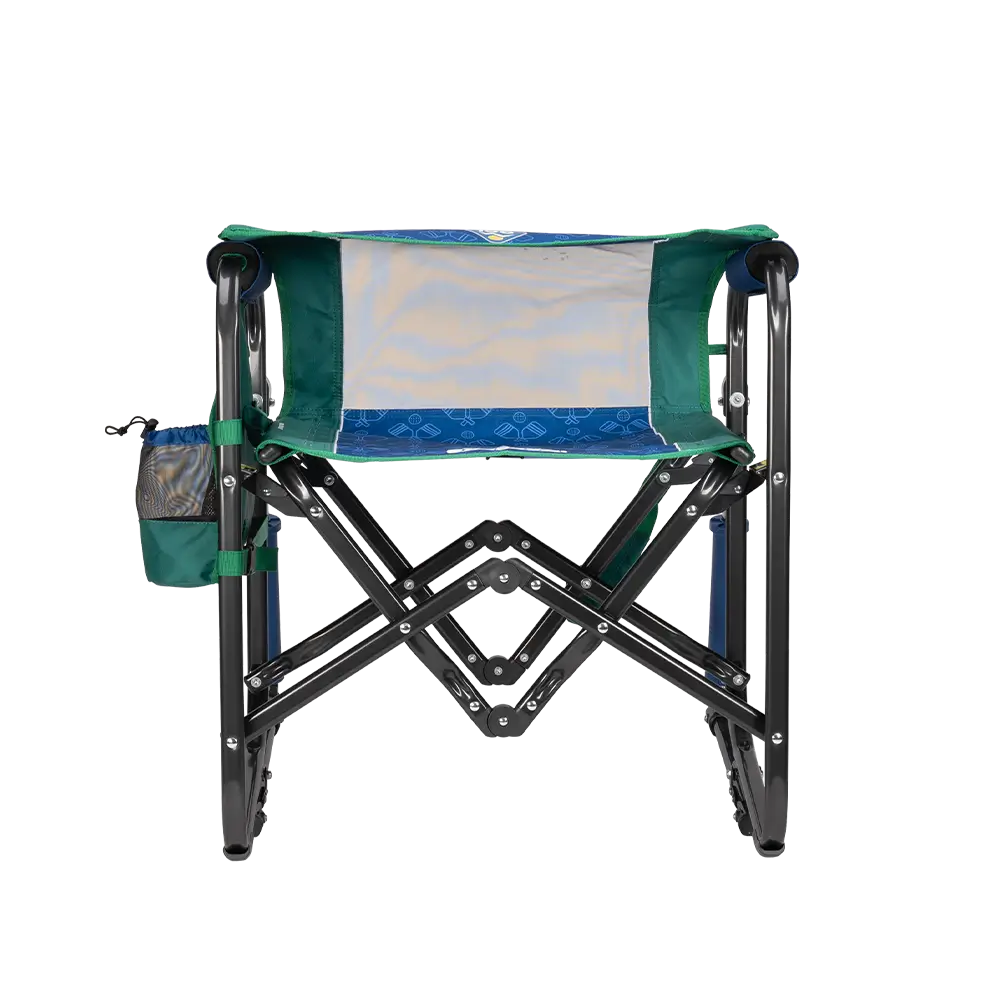 Smooth Motion Stowaway Rocker - Choice 794 - Patented Spring-Action Rocking Chair for Camping Detail