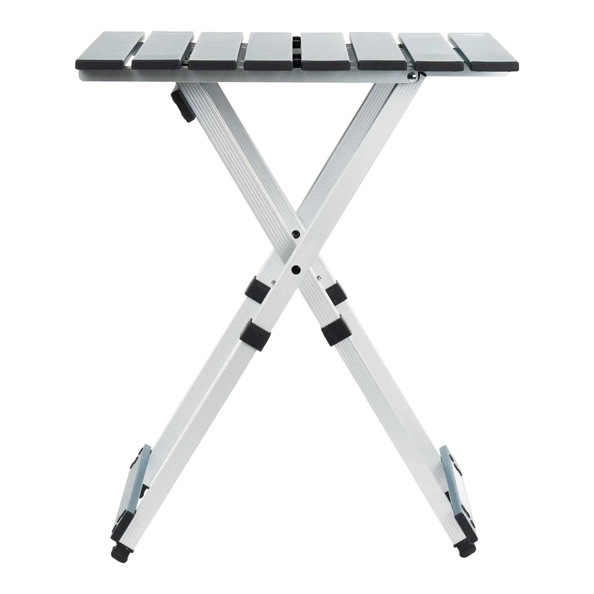 Slim-Fold Compact Camp Table 20 - Choice 513 - Slim-Fold Outdoor Cook Station with Storage Shelves Detail