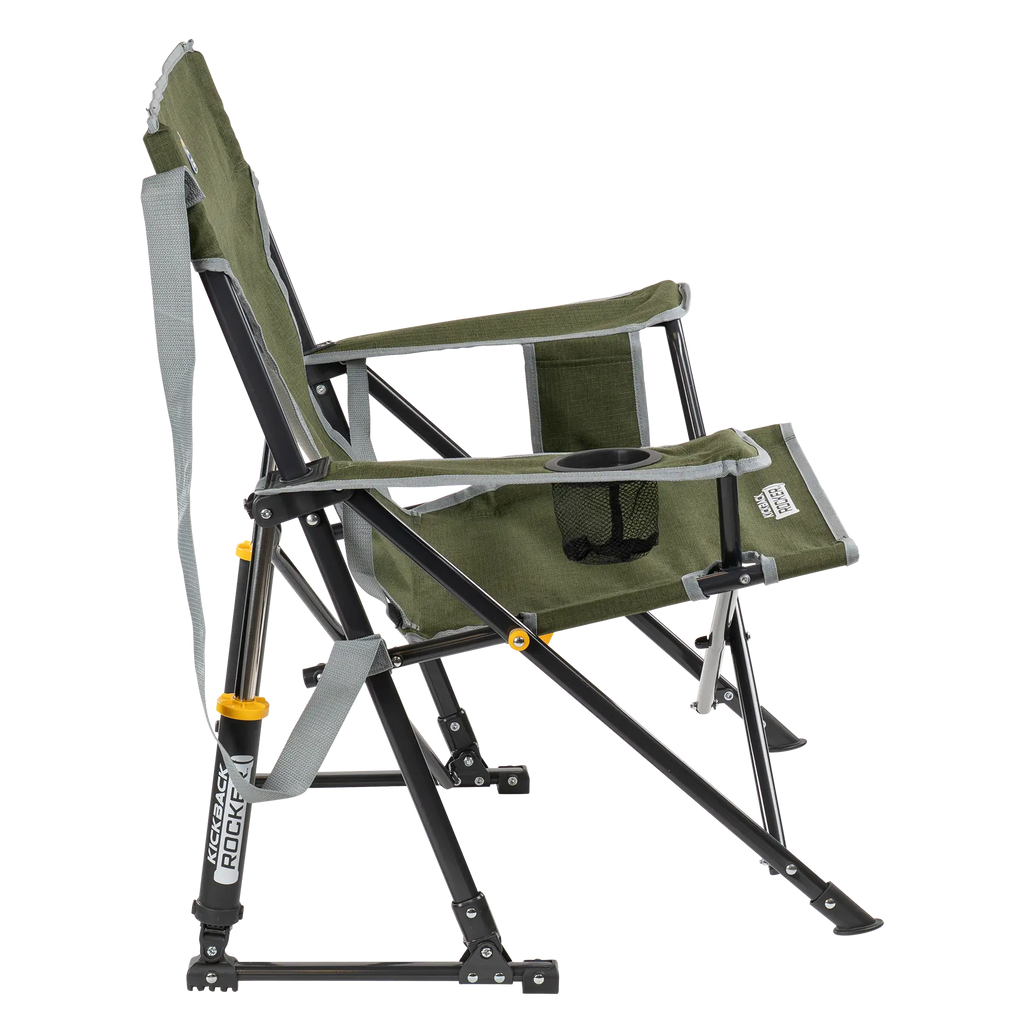 Smooth Motion Kickback Rocker - Choice 345 - Freestyle Rocker Portable Outdoor Folding Chair Detail