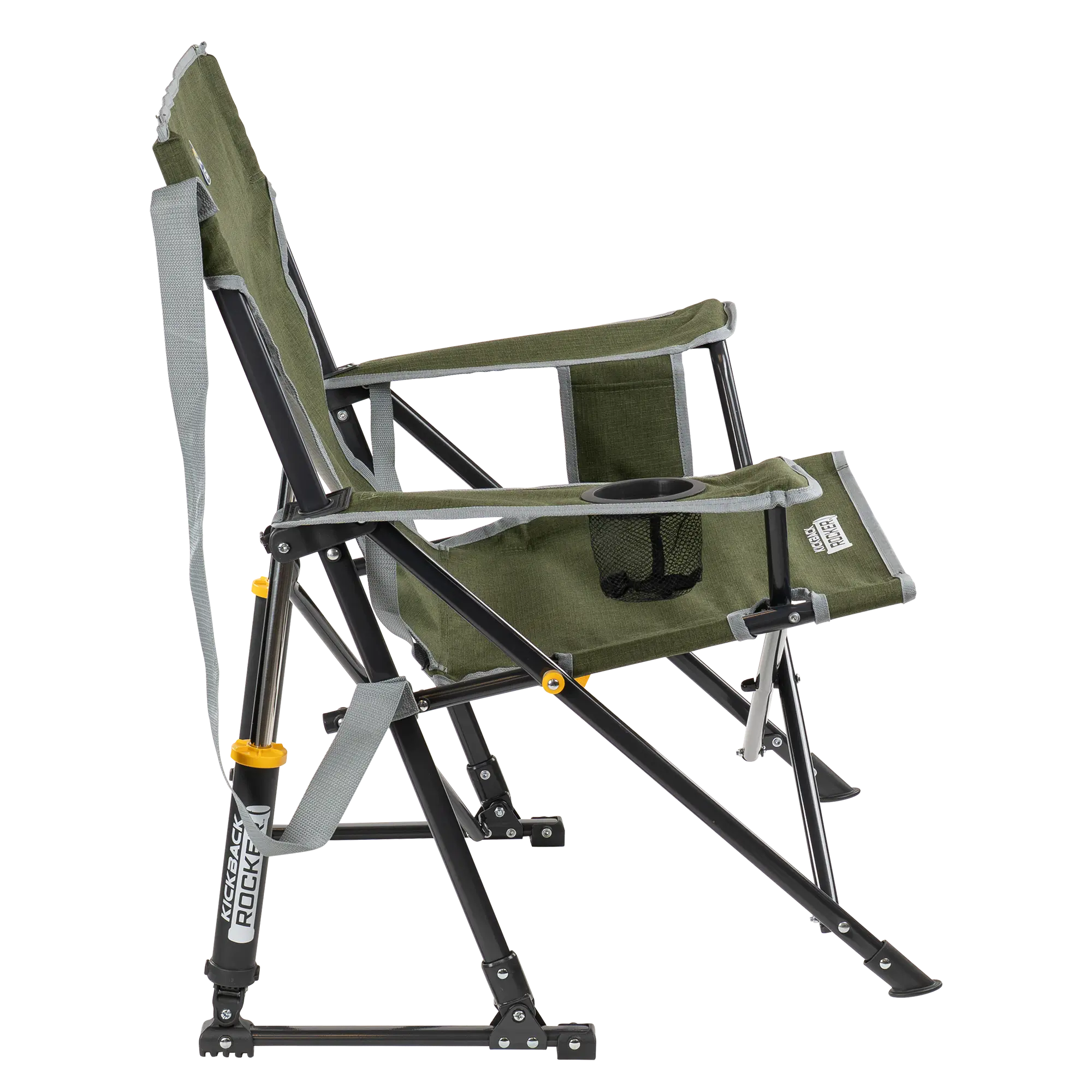 Smooth Motion Kickback Rocker - Choice 345 - Freestyle Rocker Portable Outdoor Folding Chair Detail