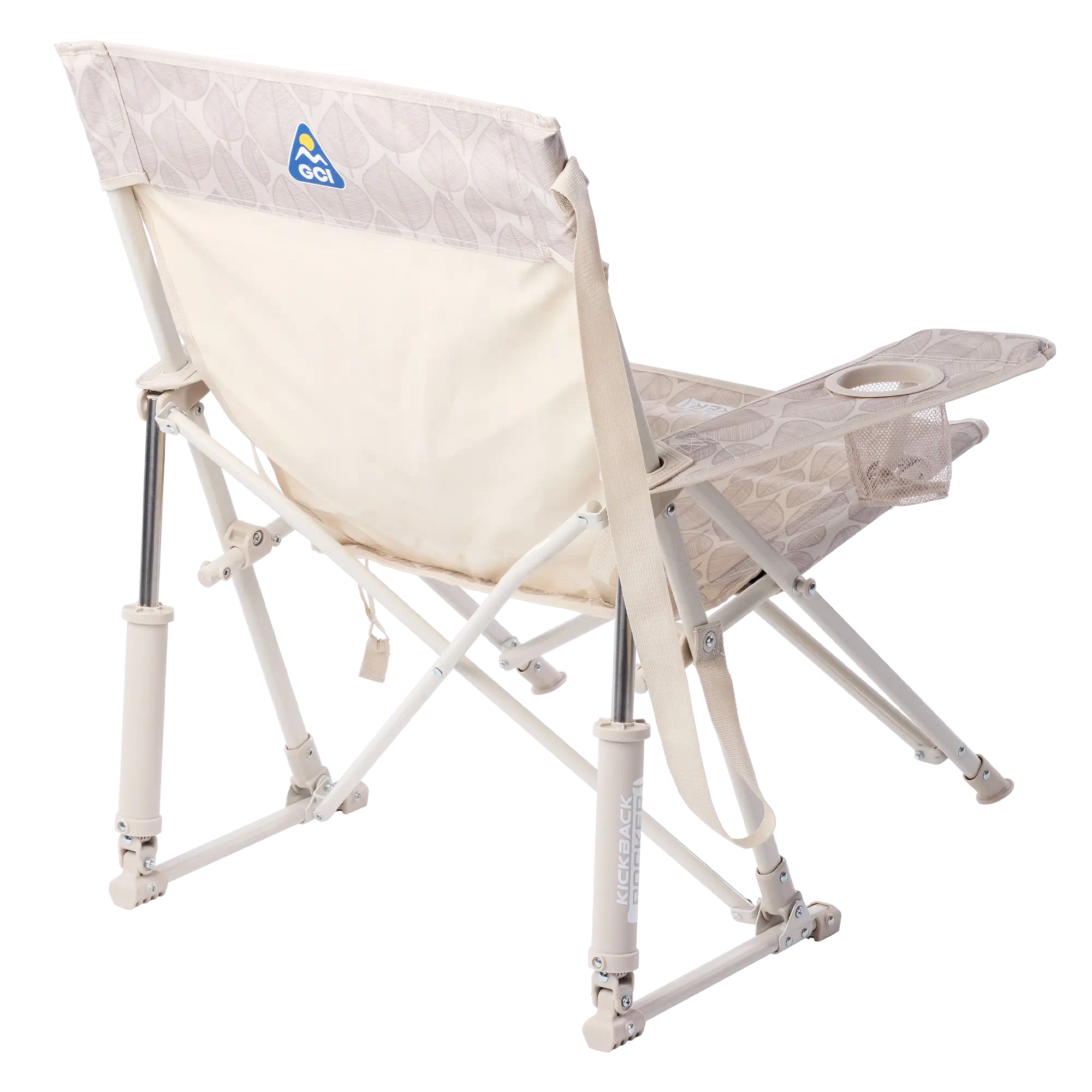 Smooth Motion Kickback Rocker - Choice 345 - Freestyle Rocker Portable Outdoor Folding Chair Detail