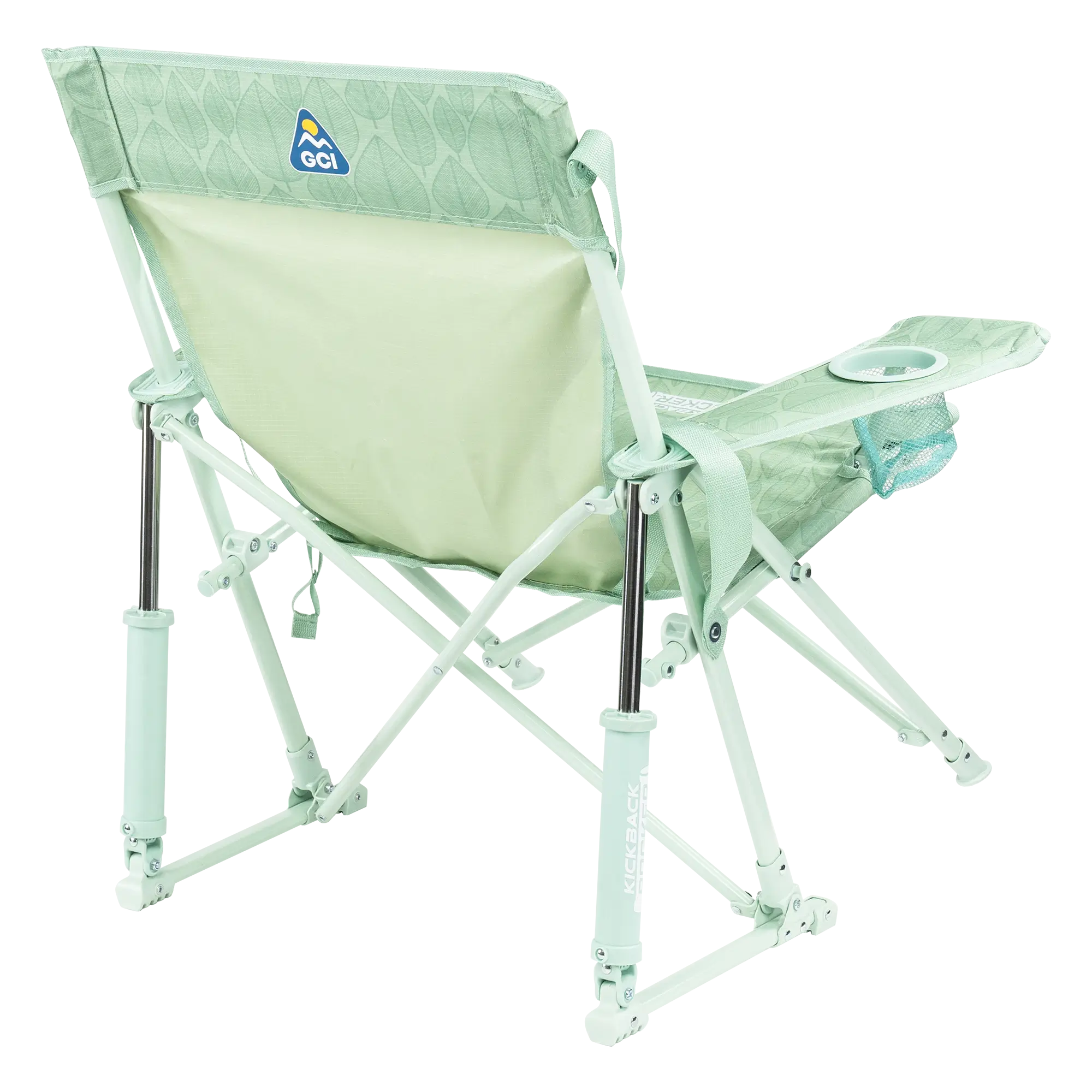 Smooth Motion Kickback Rocker - Choice 345 - Freestyle Rocker Portable Outdoor Folding Chair Detail