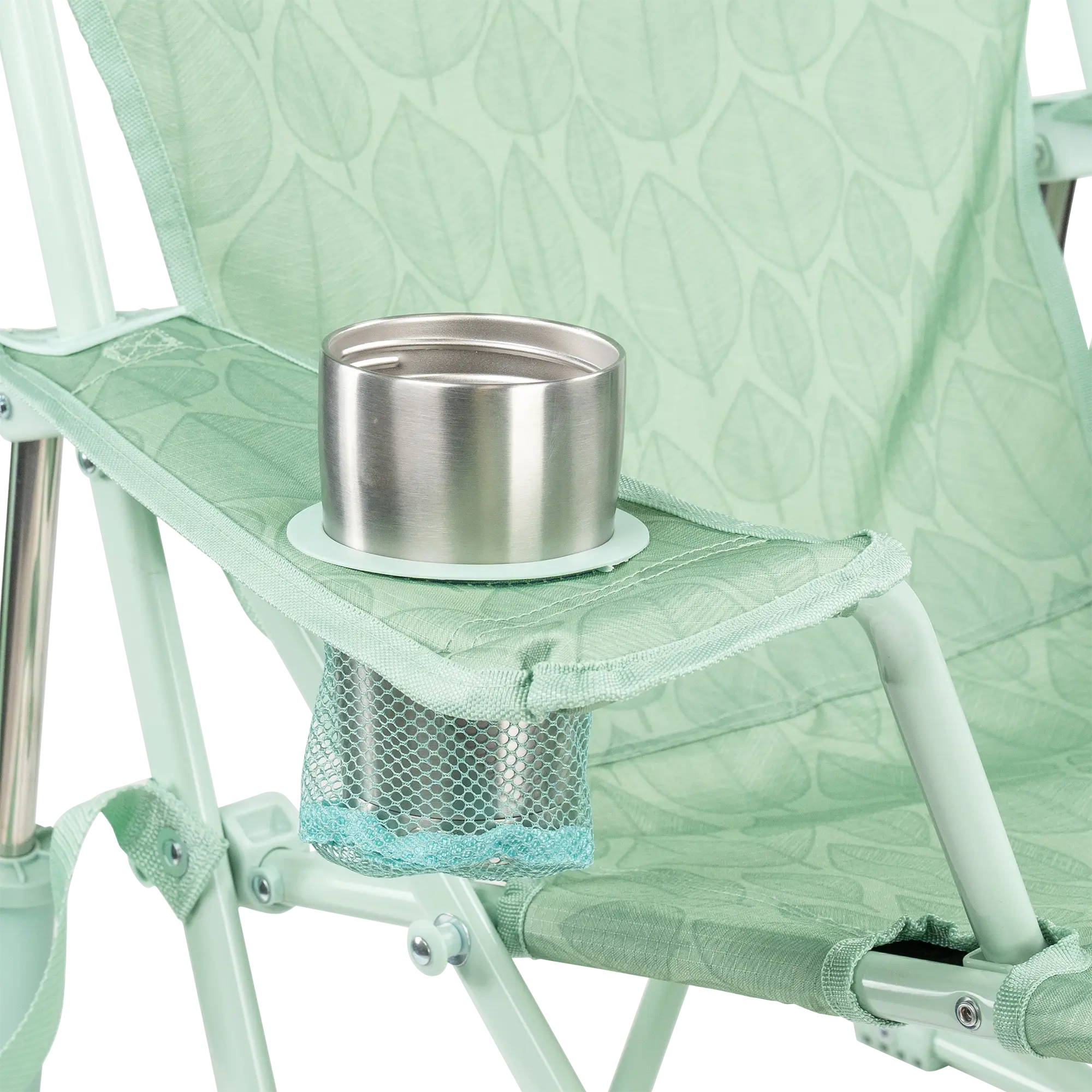 Smooth Motion Kickback Rocker - Choice 345 - Freestyle Rocker Portable Outdoor Folding Chair Detail
