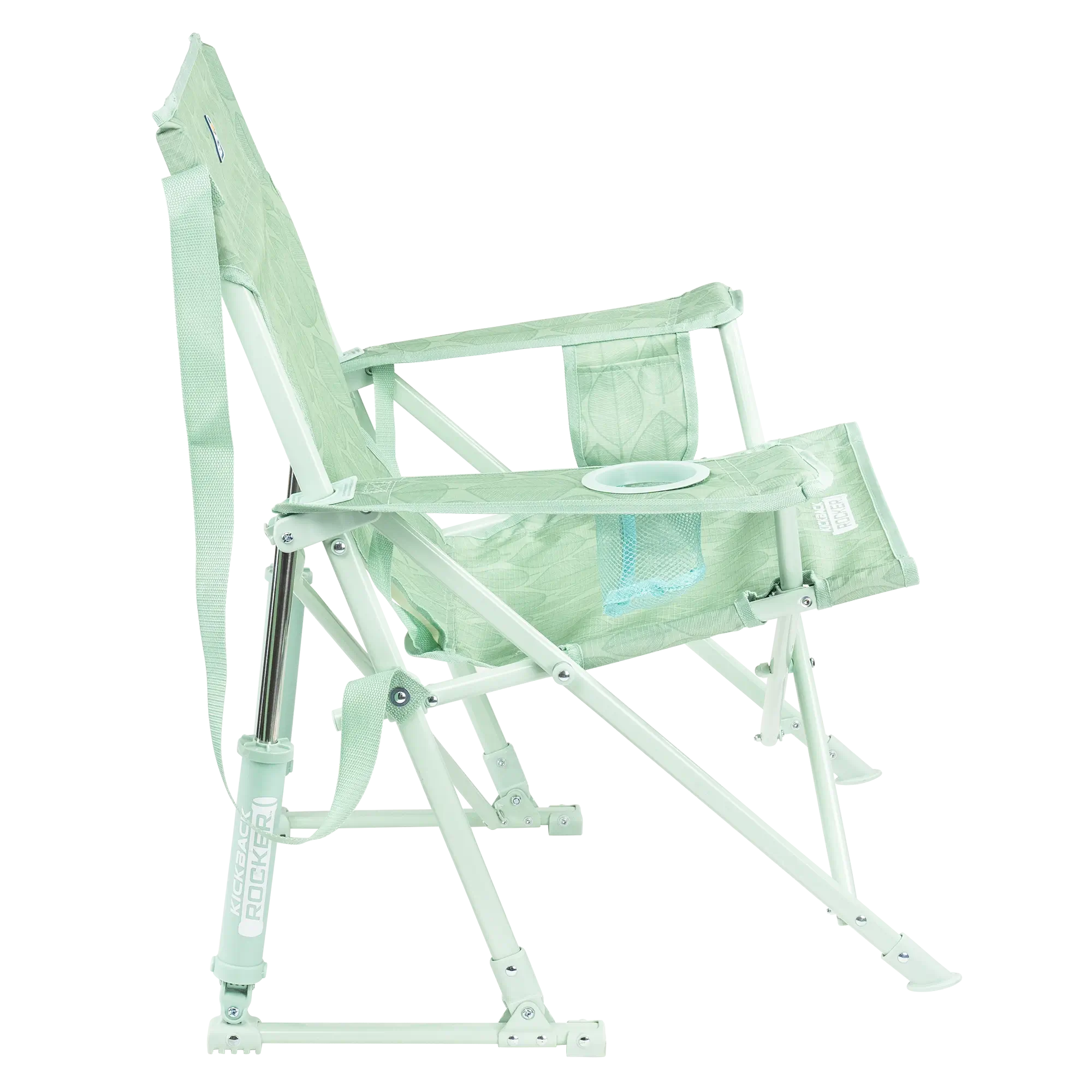 Smooth Motion Kickback Rocker - Choice 345 - Freestyle Rocker Portable Outdoor Folding Chair Detail