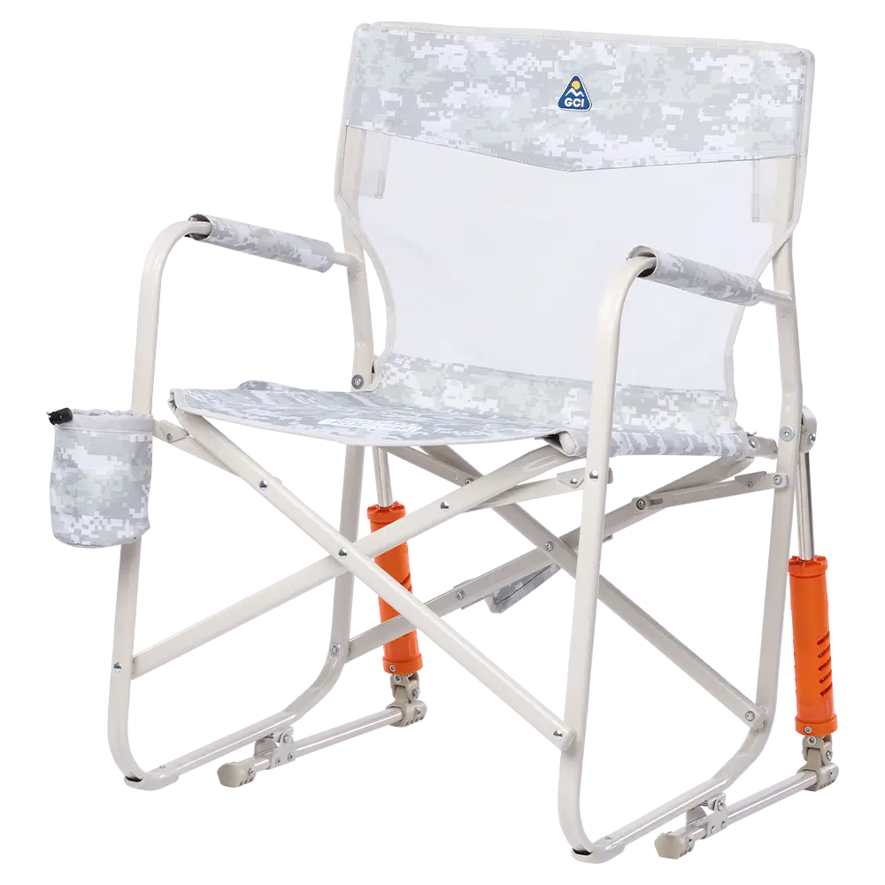 Smooth Motion Freestyle Rocker Elite - Choice 460 - Patented Spring-Action Rocking Chair for Camping Detail