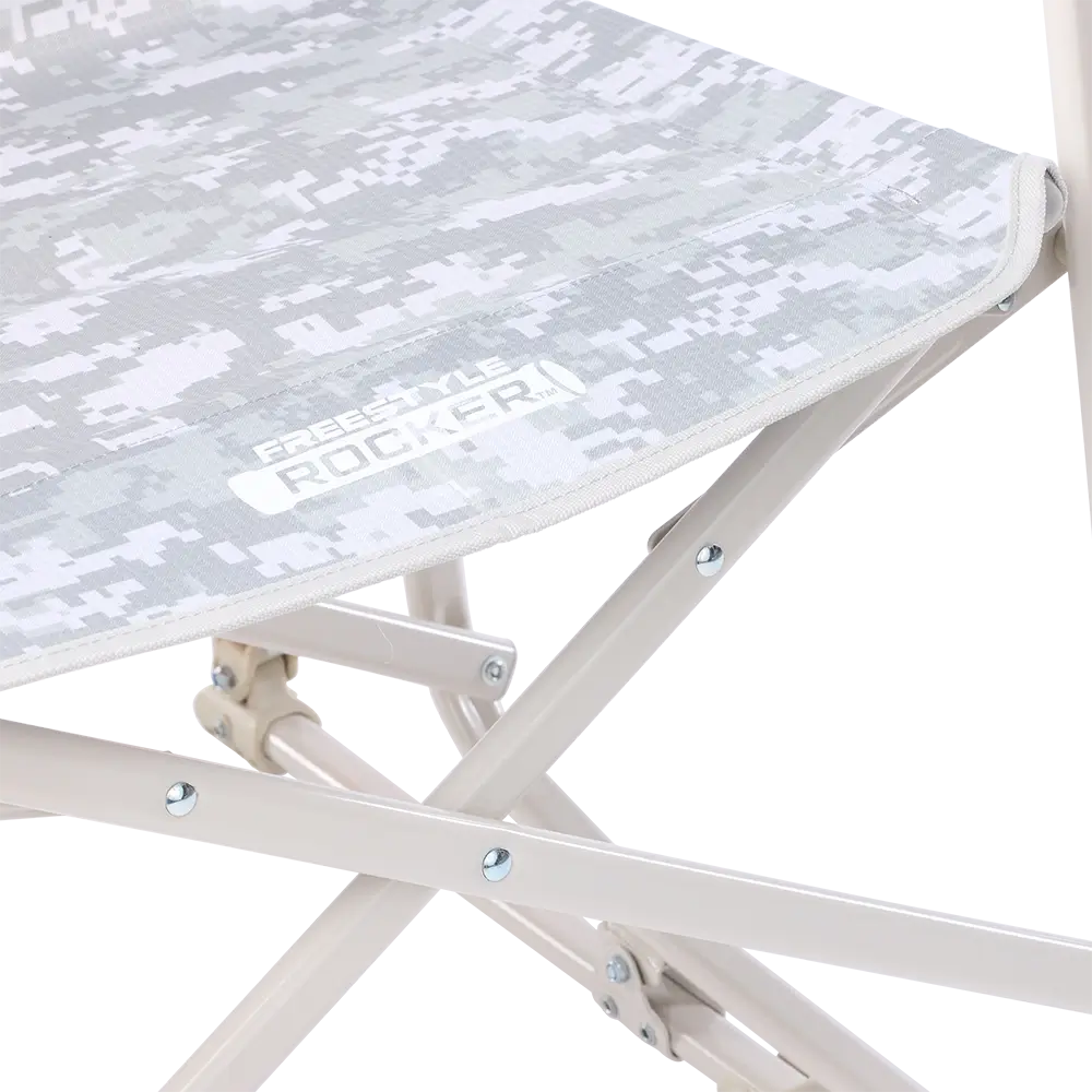 Smooth Motion Freestyle Rocker Elite - Choice 460 - Patented Spring-Action Rocking Chair for Camping Detail