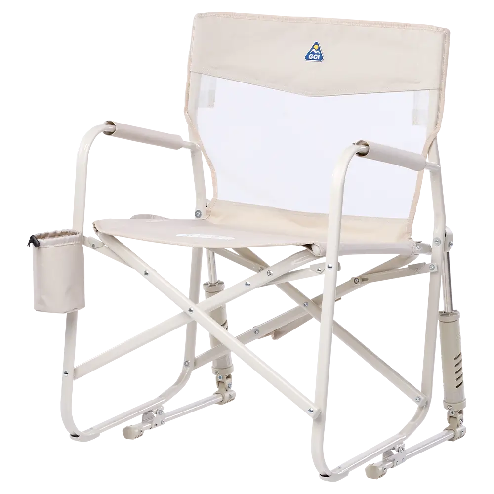 Smooth Motion Freestyle Rocker Elite - Choice 460 - Patented Spring-Action Rocking Chair for Camping Detail