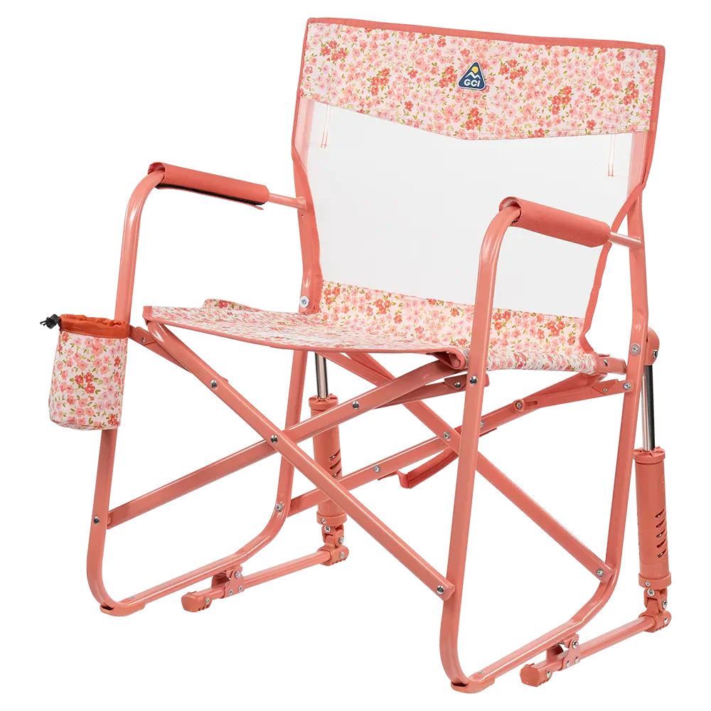 Smooth Motion Freestyle Rocker Elite - Choice 460 - Patented Spring-Action Rocking Chair for Camping Detail