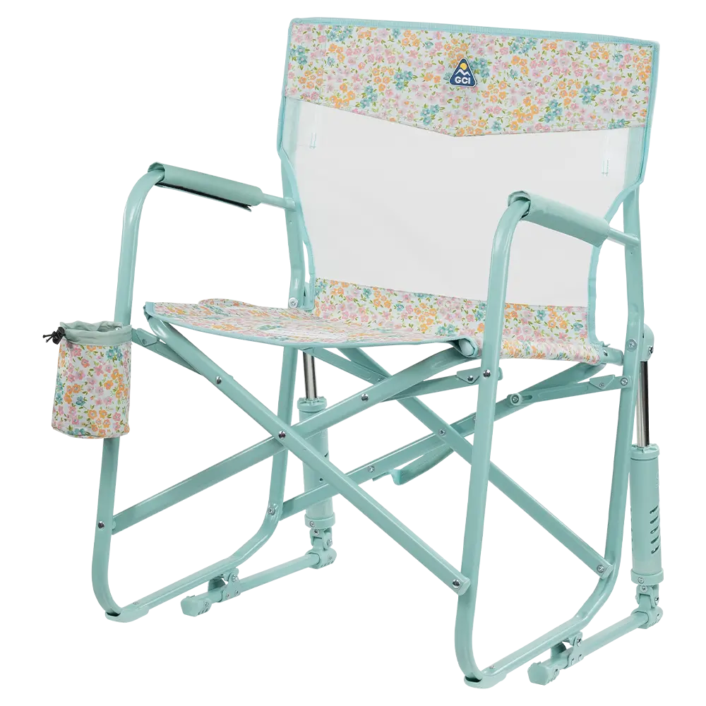 Smooth Motion Freestyle Rocker Elite - Choice 460 - Patented Spring-Action Rocking Chair for Camping Detail