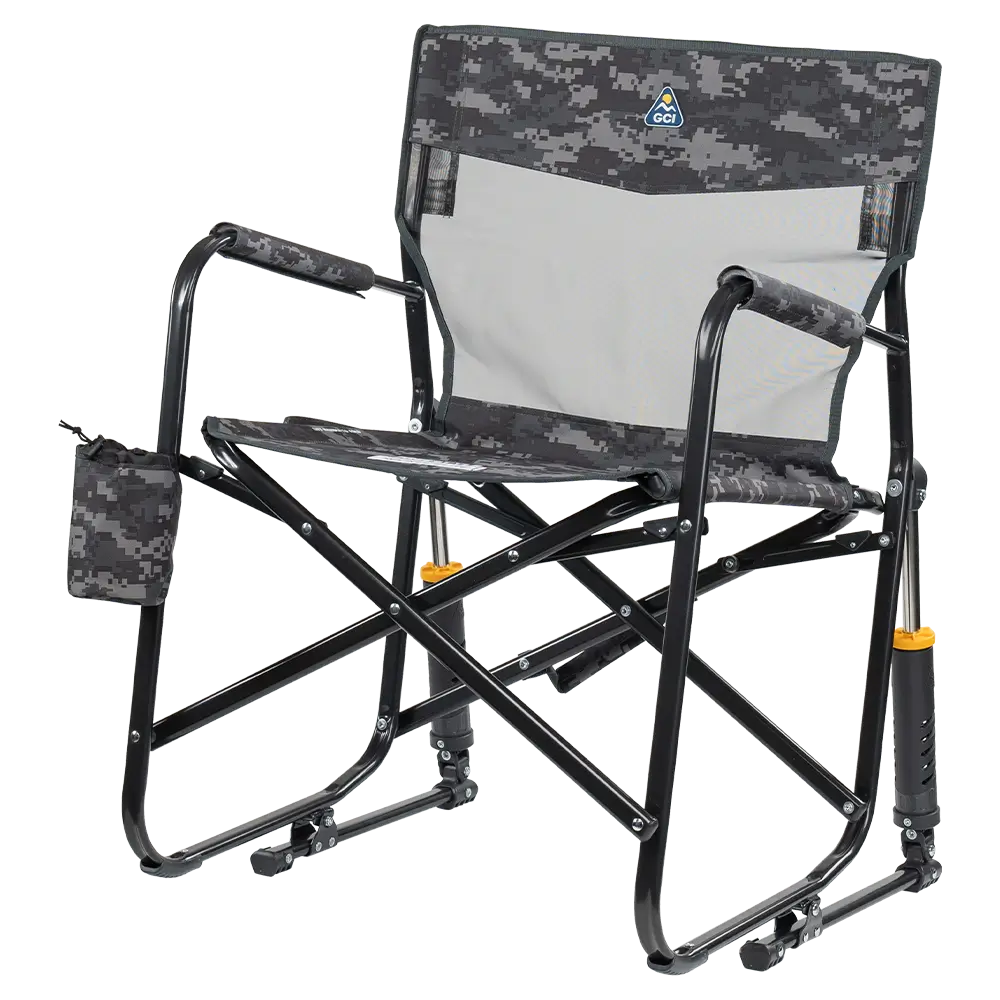 Smooth Motion Freestyle Rocker Elite - Choice 460 - Patented Spring-Action Rocking Chair for Camping Detail