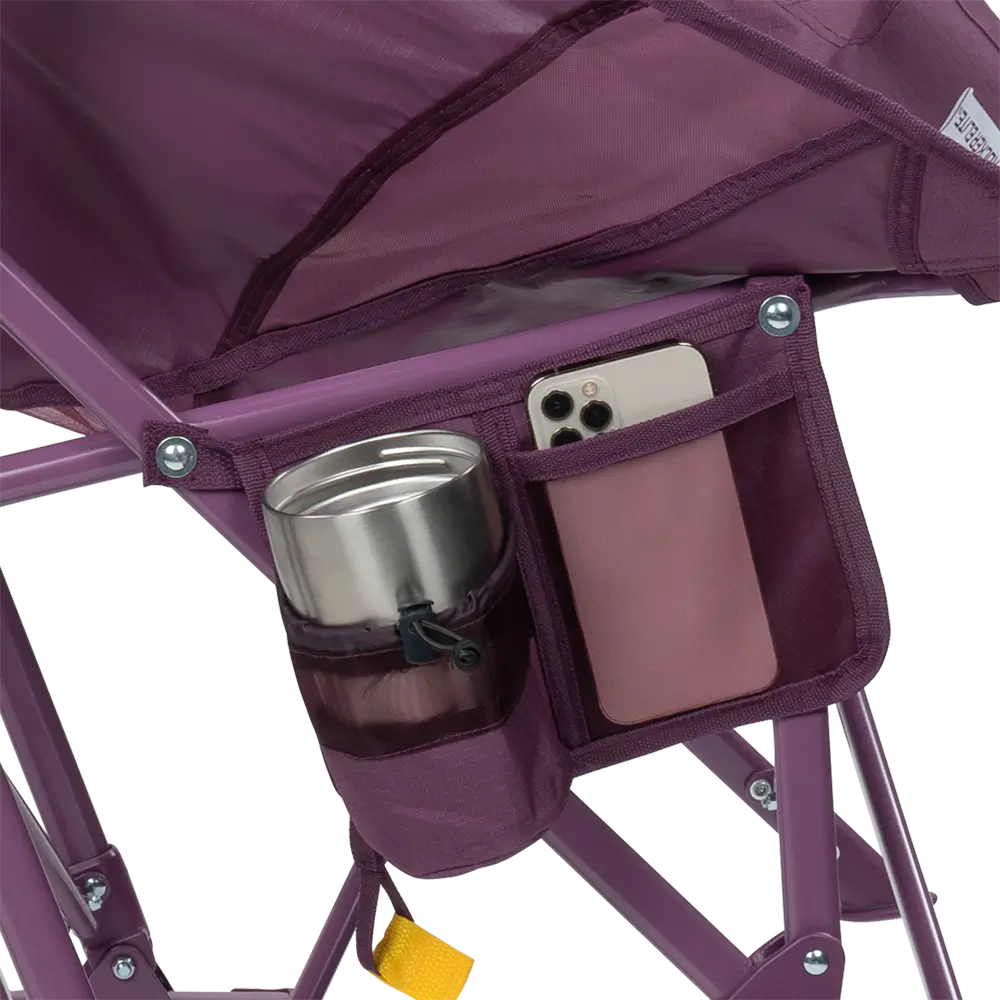 Luxury Camp Pod Rocker Elite - Choice 832 - Patented Spring-Action Rocking Chair for Camping Detail