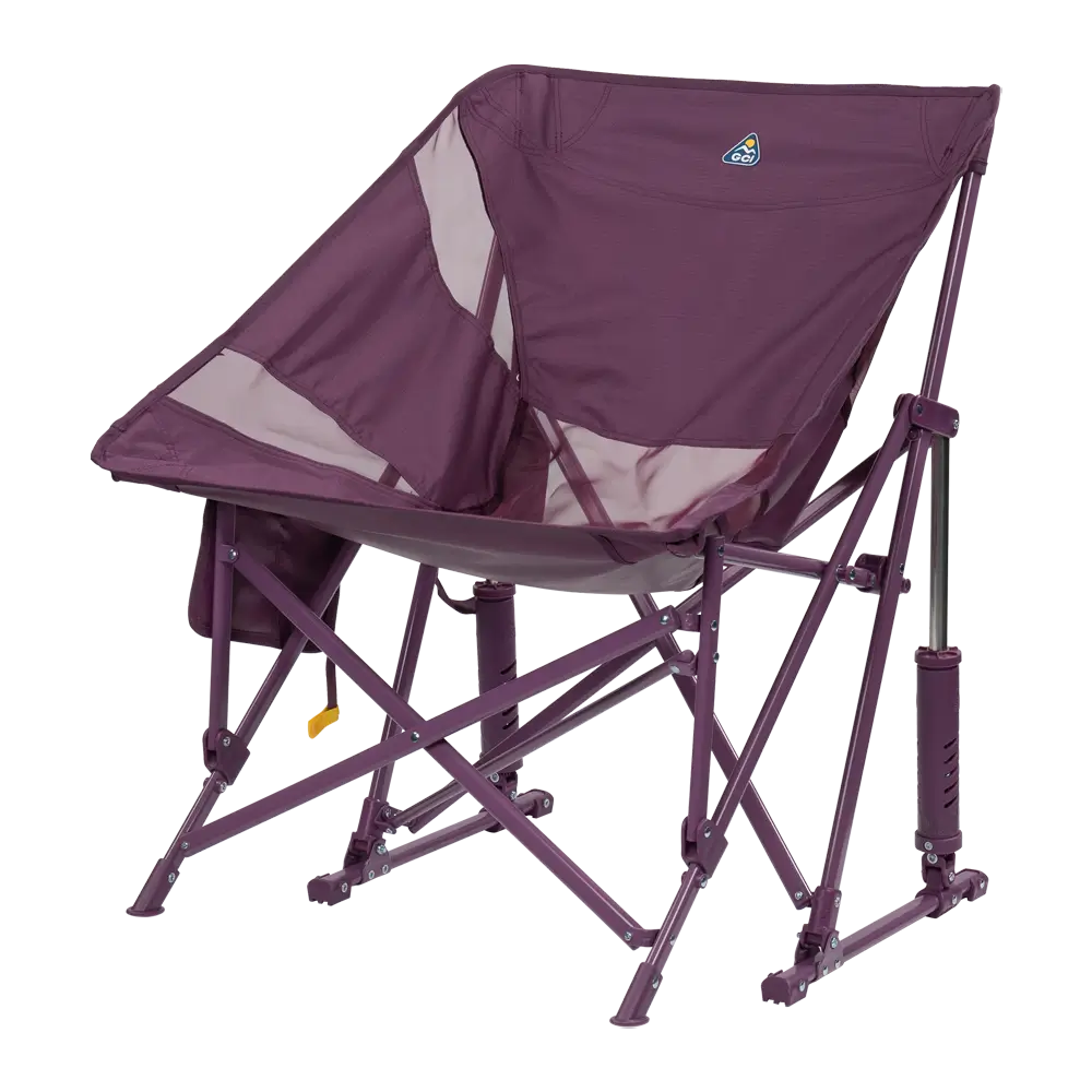 Luxury Camp Pod Rocker Elite - Choice 832 - Patented Spring-Action Rocking Chair for Camping Detail