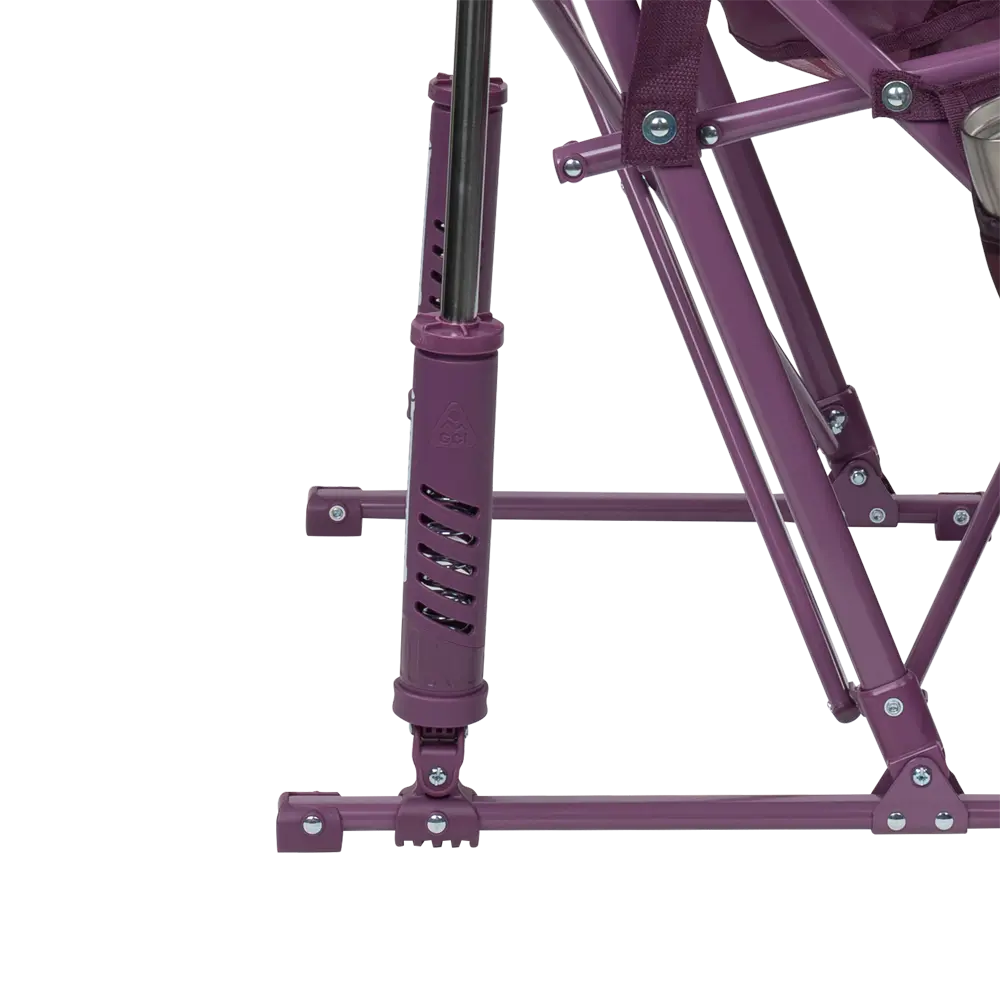 Luxury Camp Pod Rocker Elite - Choice 832 - Patented Spring-Action Rocking Chair for Camping Detail