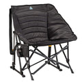 Heavy-Duty Freestyle Puff Rocker - Choice 731 - RoadTrip Rocker Smooth Motion Camp Chair - Black