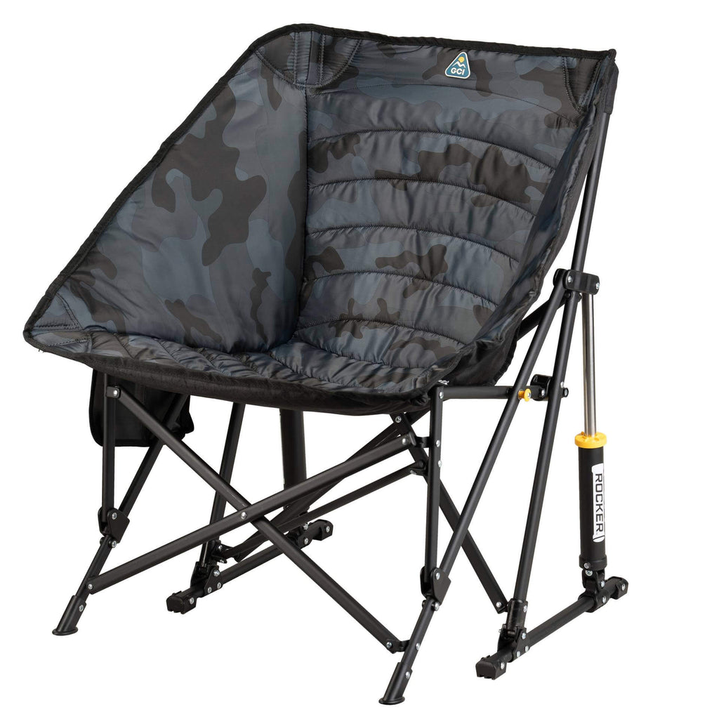 Heavy-Duty Freestyle Puff Rocker - Choice 731 - RoadTrip Rocker Smooth Motion Camp Chair Detail