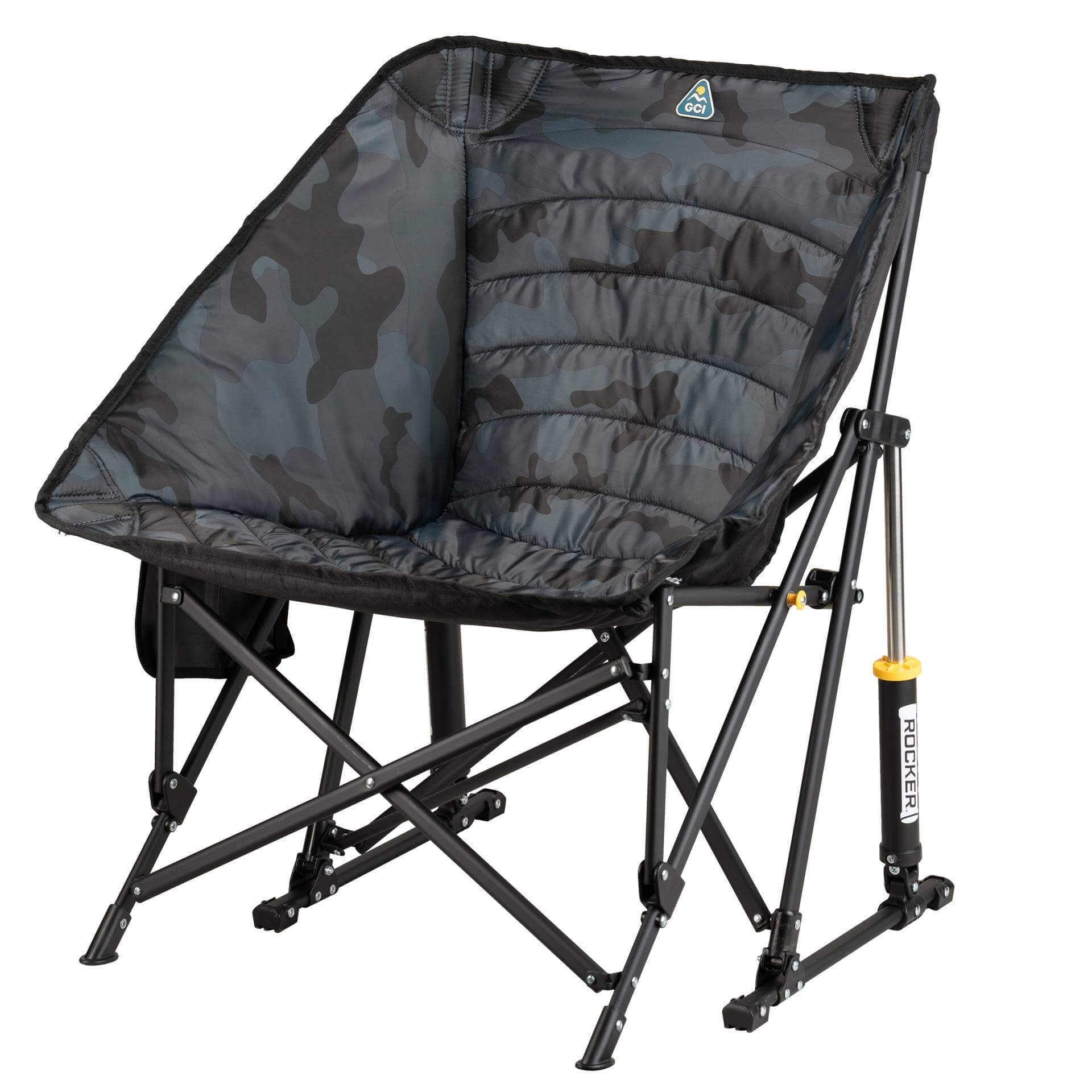 Heavy-Duty Freestyle Puff Rocker - Choice 731 - RoadTrip Rocker Smooth Motion Camp Chair Detail