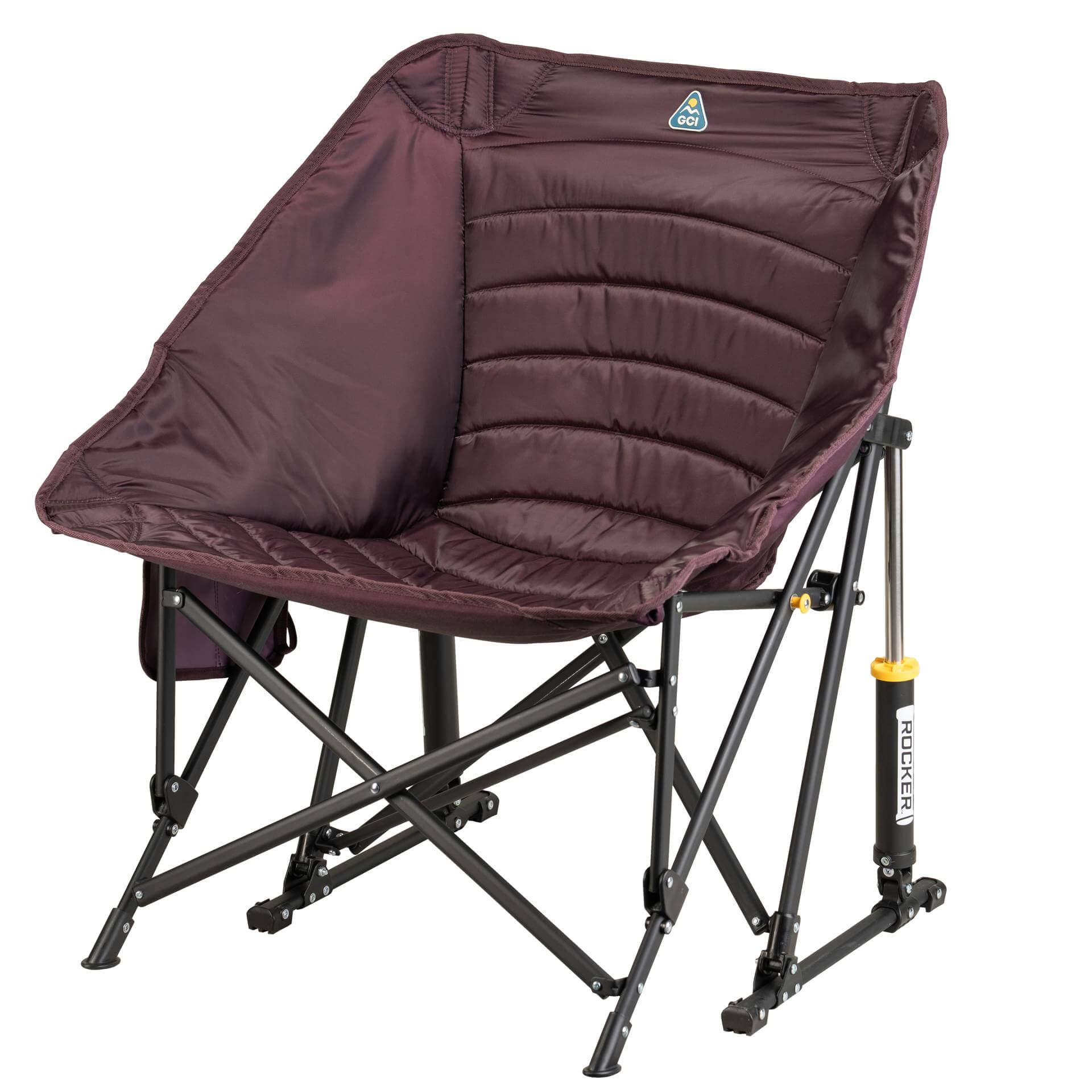 Heavy-Duty Freestyle Puff Rocker - Choice 731 - RoadTrip Rocker Smooth Motion Camp Chair Detail