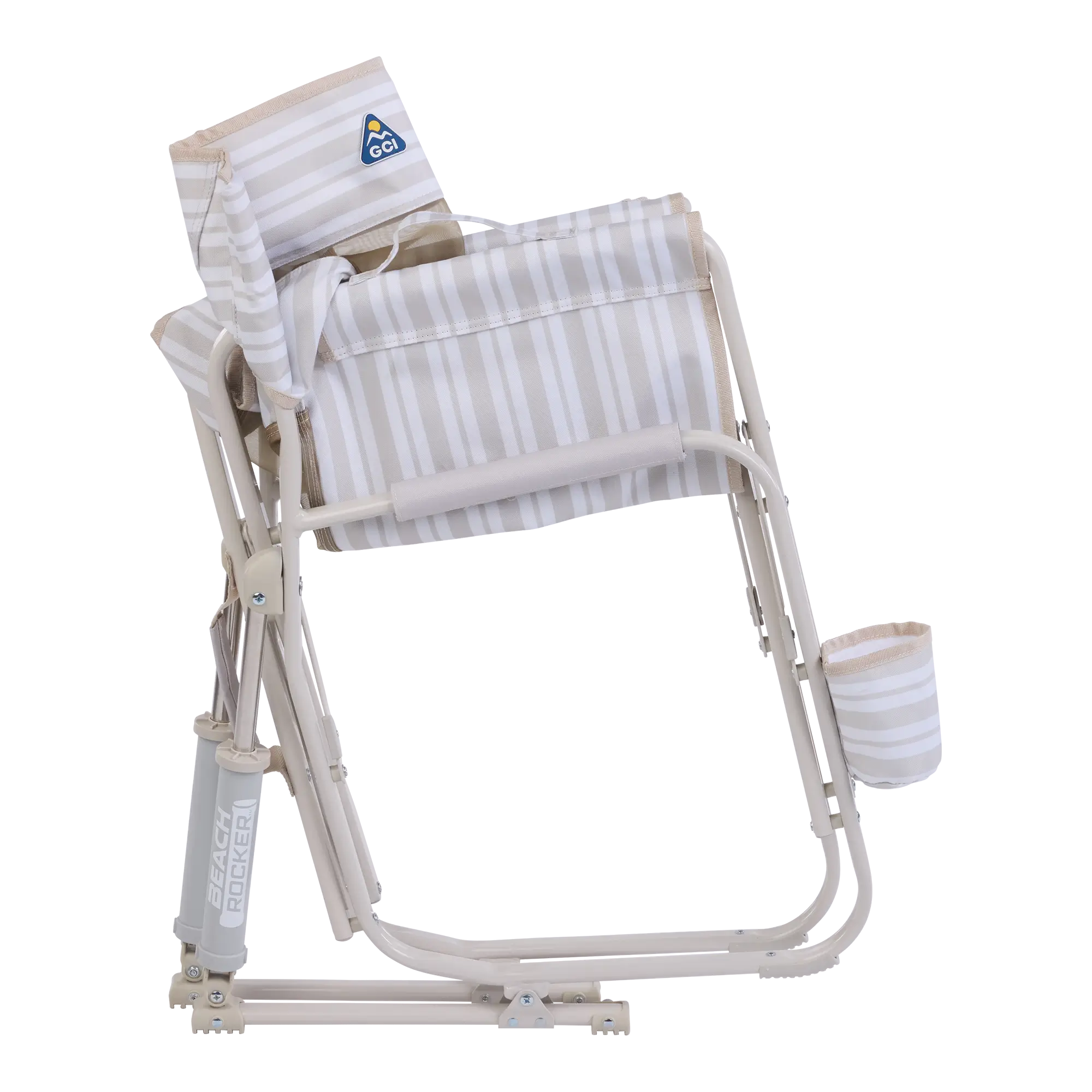 Heavy-Duty Freestyle Beach Rocker - Choice 712 - Freestyle Rocker Portable Outdoor Folding Chair Detail