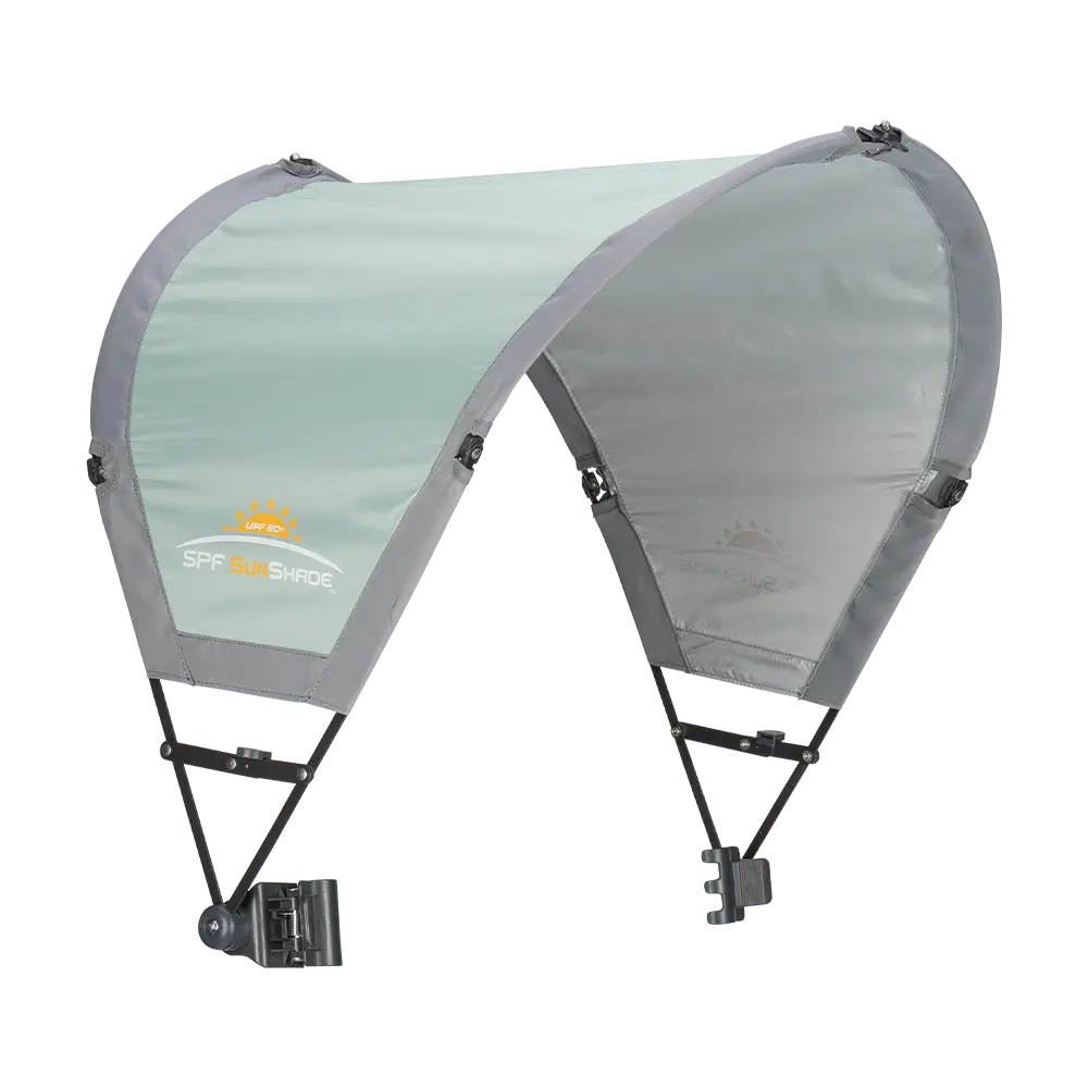 Premium All-Weather SunShade Accessory - Choice 361 - Portable Beach Canopy with Adjustable Shade Angle - Pastel Green
