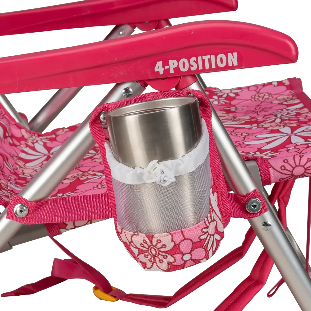 Rust-Resistant Aluminum Backpack Beach Chair - Choice 709 - Portable Heavy-Duty Low Boy Chair for Ocean Side Detail