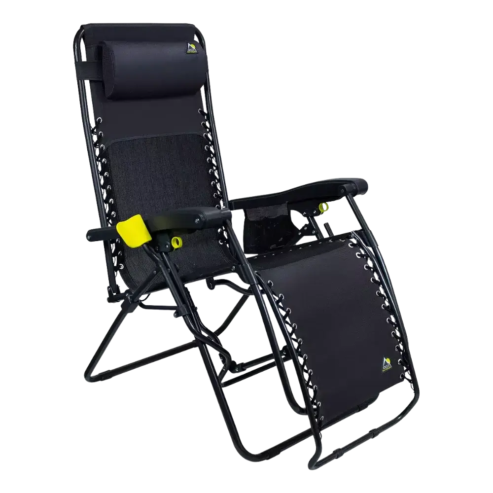 Rust-Resistant Aluminum Freeform Zero Gravity Lounger Bundle - Choice 507 - Portable Heavy-Duty Low Boy Chair for Ocean Side Detail