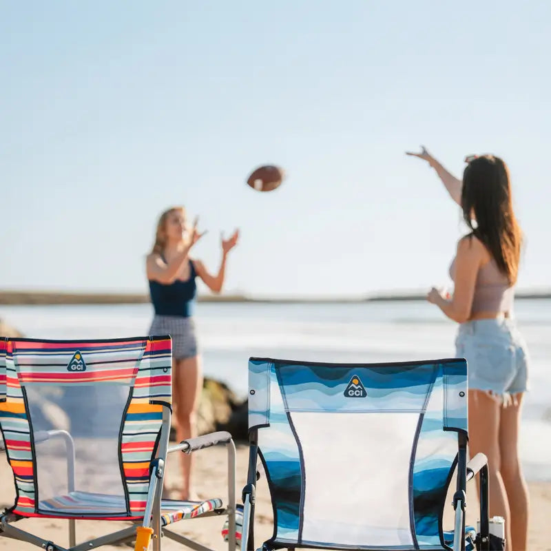 Heavy-Duty Freestyle Beach Rocker - Choice 712 - Freestyle Rocker Portable Outdoor Folding Chair Detail