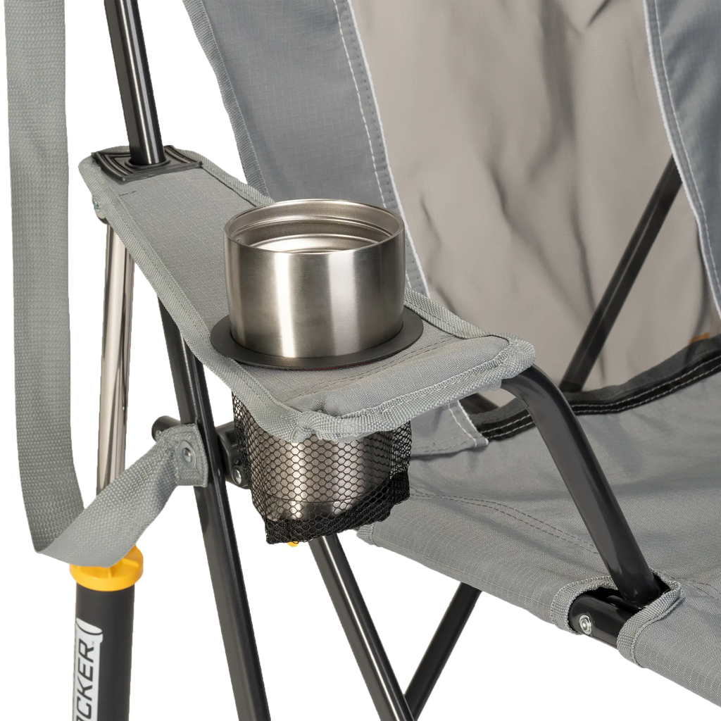 Premium All-Weather Comfort Pro Rocker - Choice 375 - RoadTrip Rocker Smooth Motion Camp Chair Detail