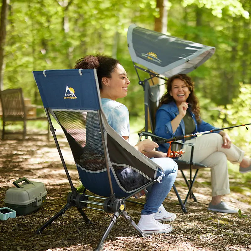 Heavy-Duty Freestyle ComPack Rocker - Choice 980 - RoadTrip Rocker Smooth Motion Camp Chair Detail
