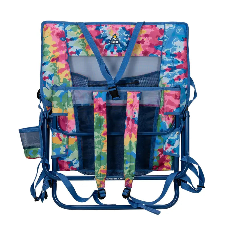 Reclining Beach Everywhere Chair 2 - Choice 656 - Portable Heavy-Duty Low Boy Chair for Ocean Side Detail
