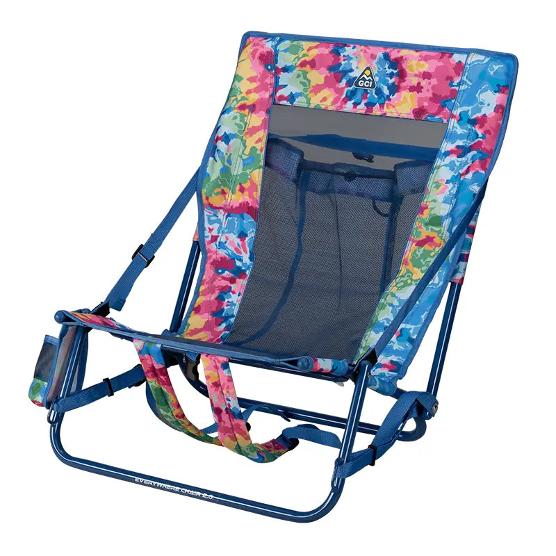 Reclining Beach Everywhere Chair 2 - Choice 656 - Portable Heavy-Duty Low Boy Chair for Ocean Side Detail