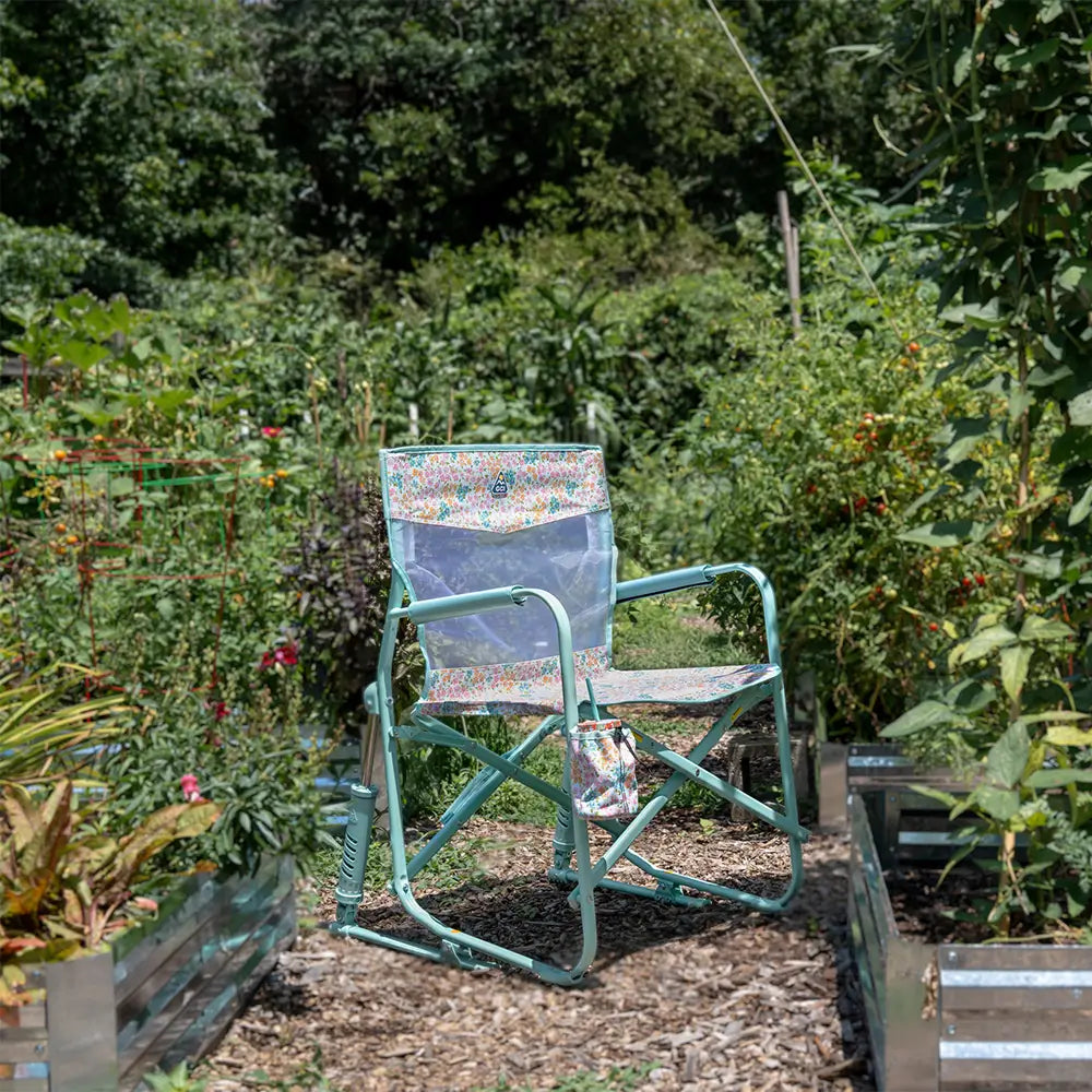 Smooth Motion Freestyle Rocker Elite - Choice 460 - Patented Spring-Action Rocking Chair for Camping Detail